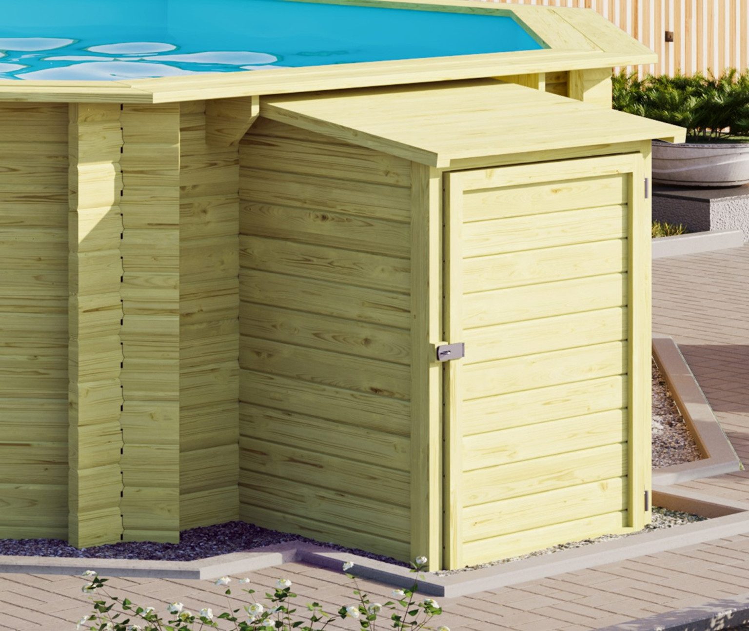 Karibu Pool Karibu Technikbox