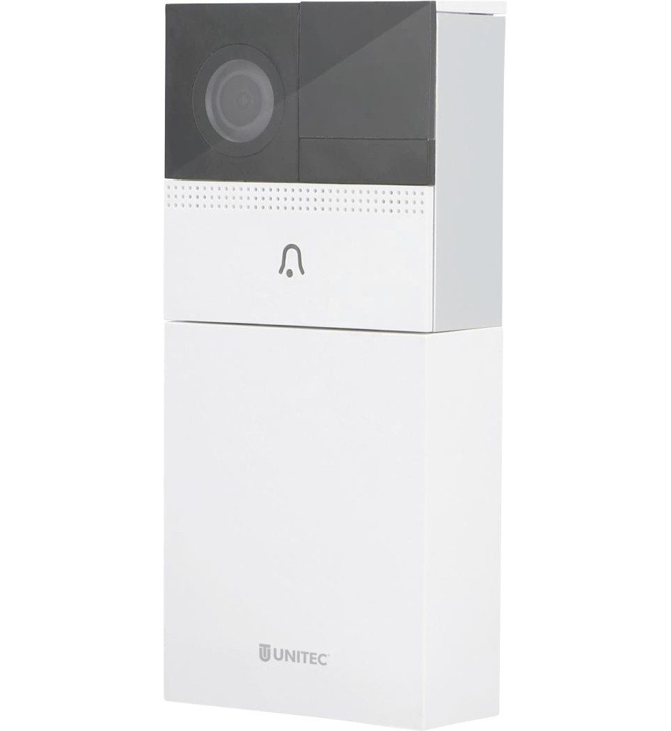 UNITEC Gegensprechanlage WIFI Video Türsprechanlage weiß