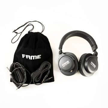 Fame Audio Kopfhörer (Studio Kopfhörer, Dynamischer Wandler, Frequenzbereich 8-27000Hz)