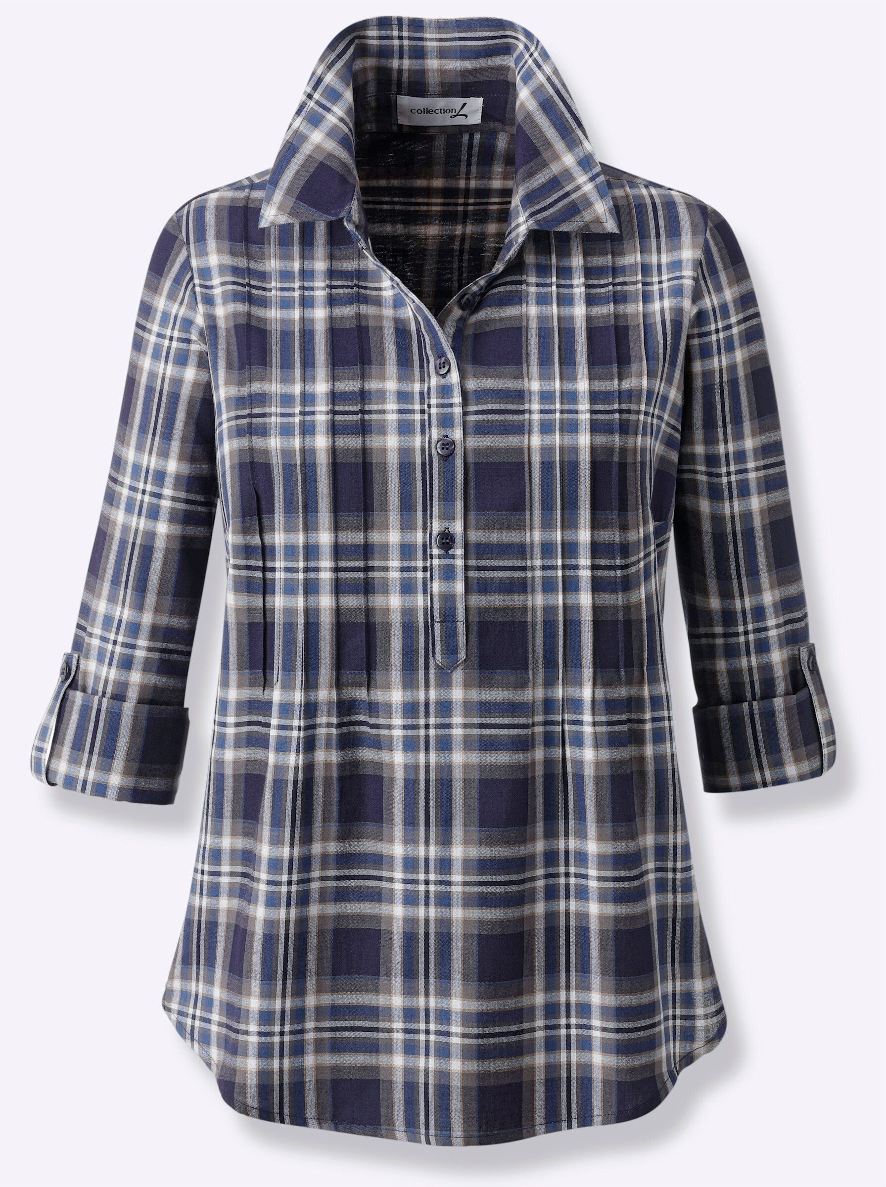 Witt Klassische Bluse Langarm-Bluse Langarm