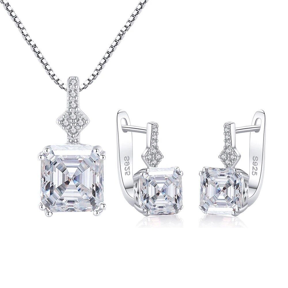 ROUGEMONT Schmuckset Funkelndes Damen Schmuckset 925 Sterling Silber Halske günstig online kaufen