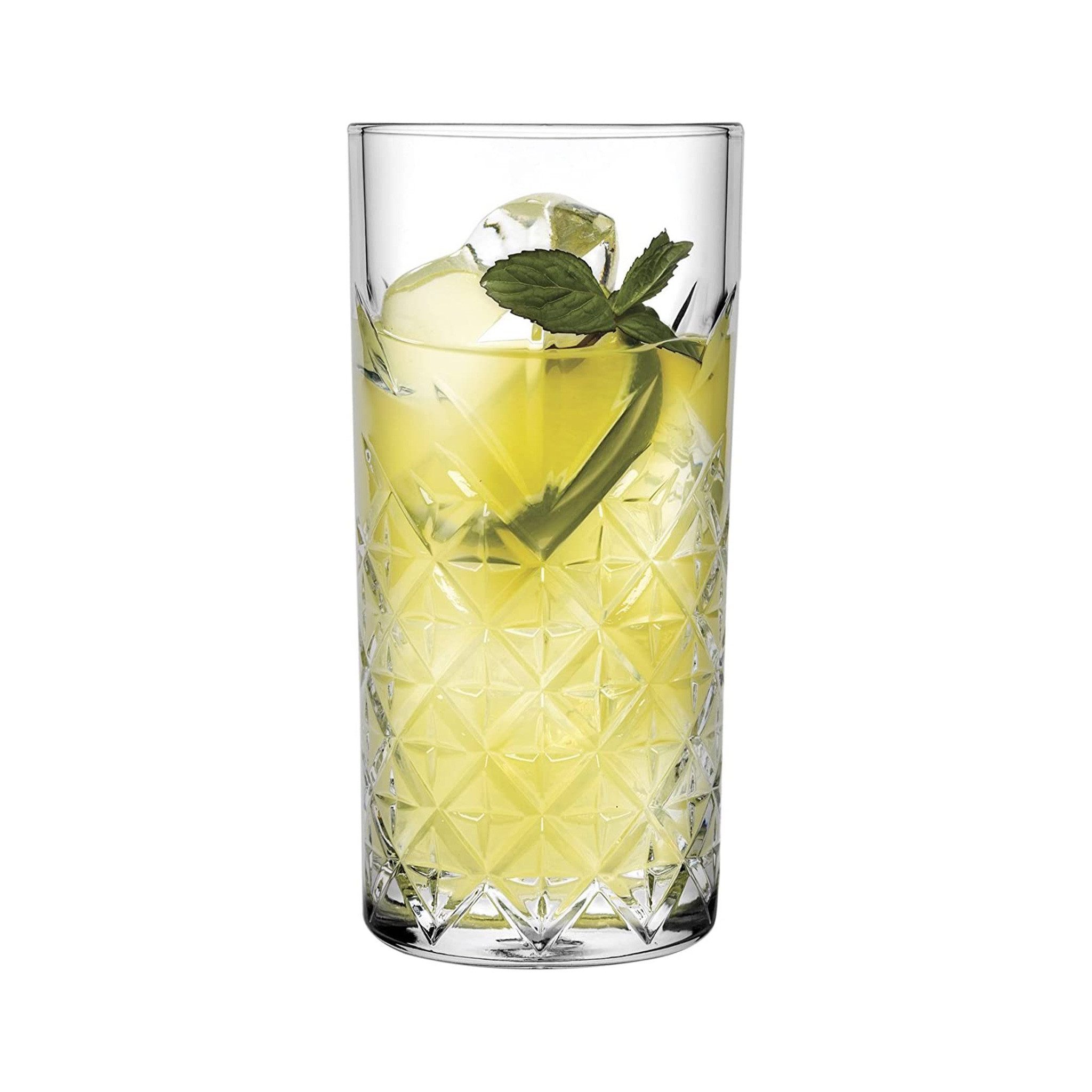 Pasabahce Gläser-Set Timeless Longdrinkglas, 6-tlg., Glas, Longdrinkglas, 295ml, 4er Set