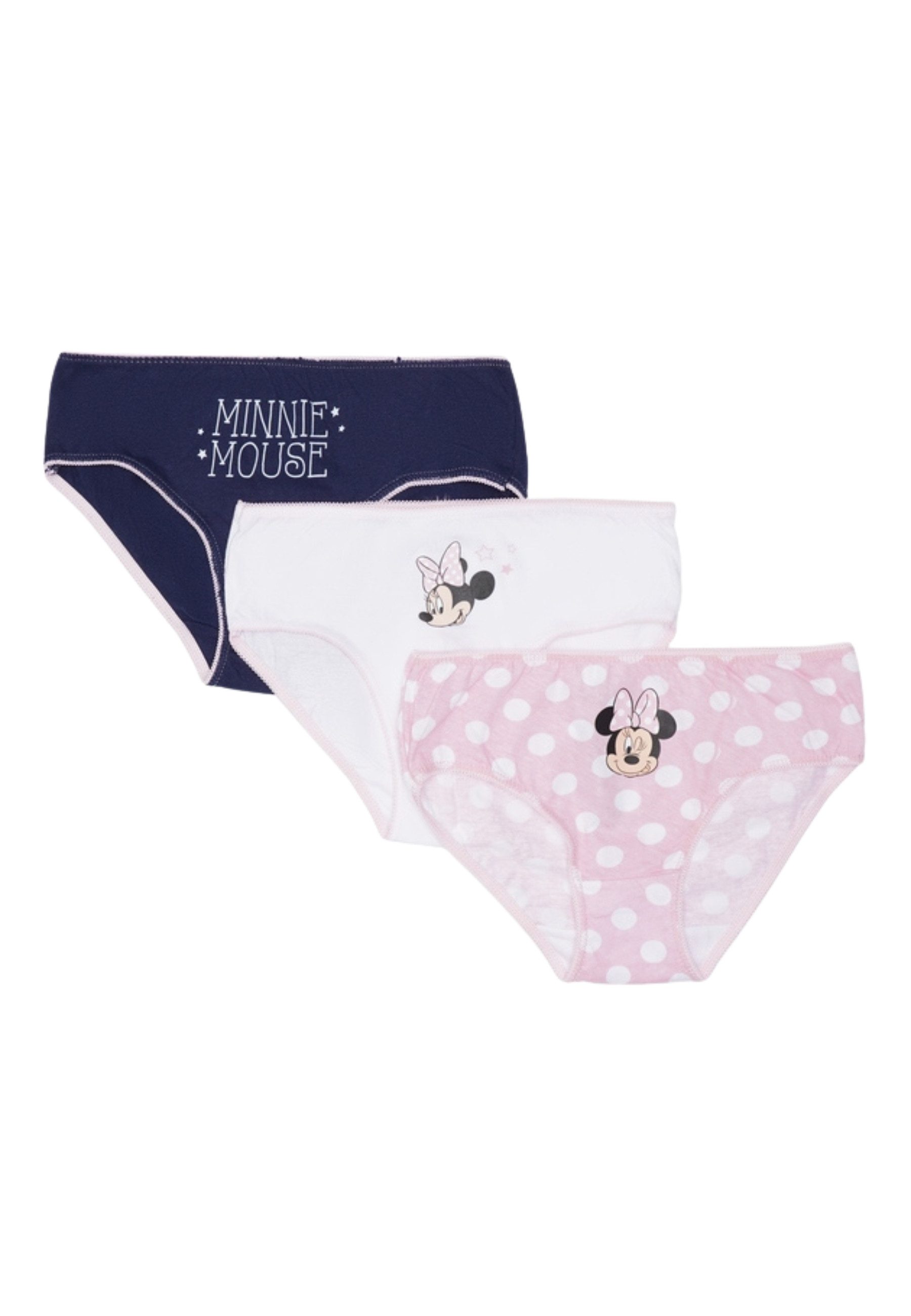 Disney Slip Mädchen-Unterhöschen – Disney 3er-Pack (Set, 3-St., 3er Pack)