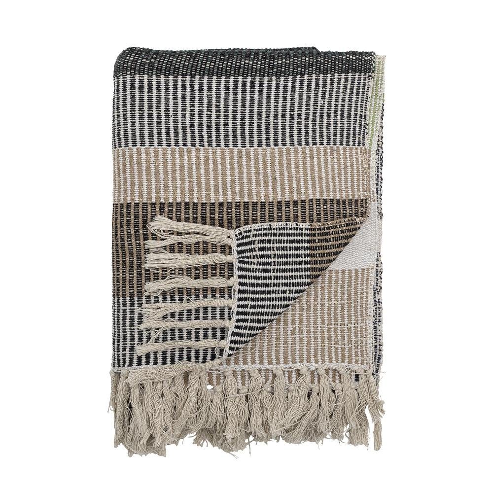 Überwurf Isnel Decke, Bloomingville, Braun 160x130cm günstig online kaufen