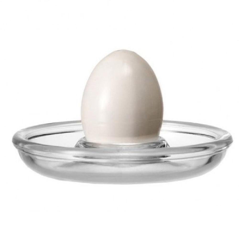 Beurrier Leonardo Ciao En Verre - Design Plat Avec Couvercle Pour Table Et Invités