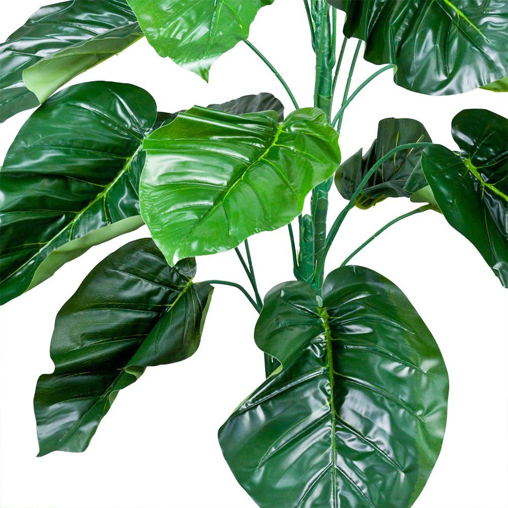 120cm, Plastikpflanze Kunstpflanze Pflanze Efeutute Decovego, cm Kunstpflanze Höhe 120 Künstliche