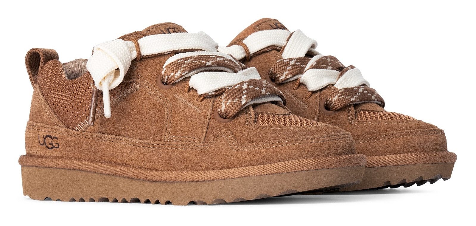 UGG LO LOWMEL Sneaker Freizeitschuh, Halbschuh, Schnürschuh mit Ziernähten