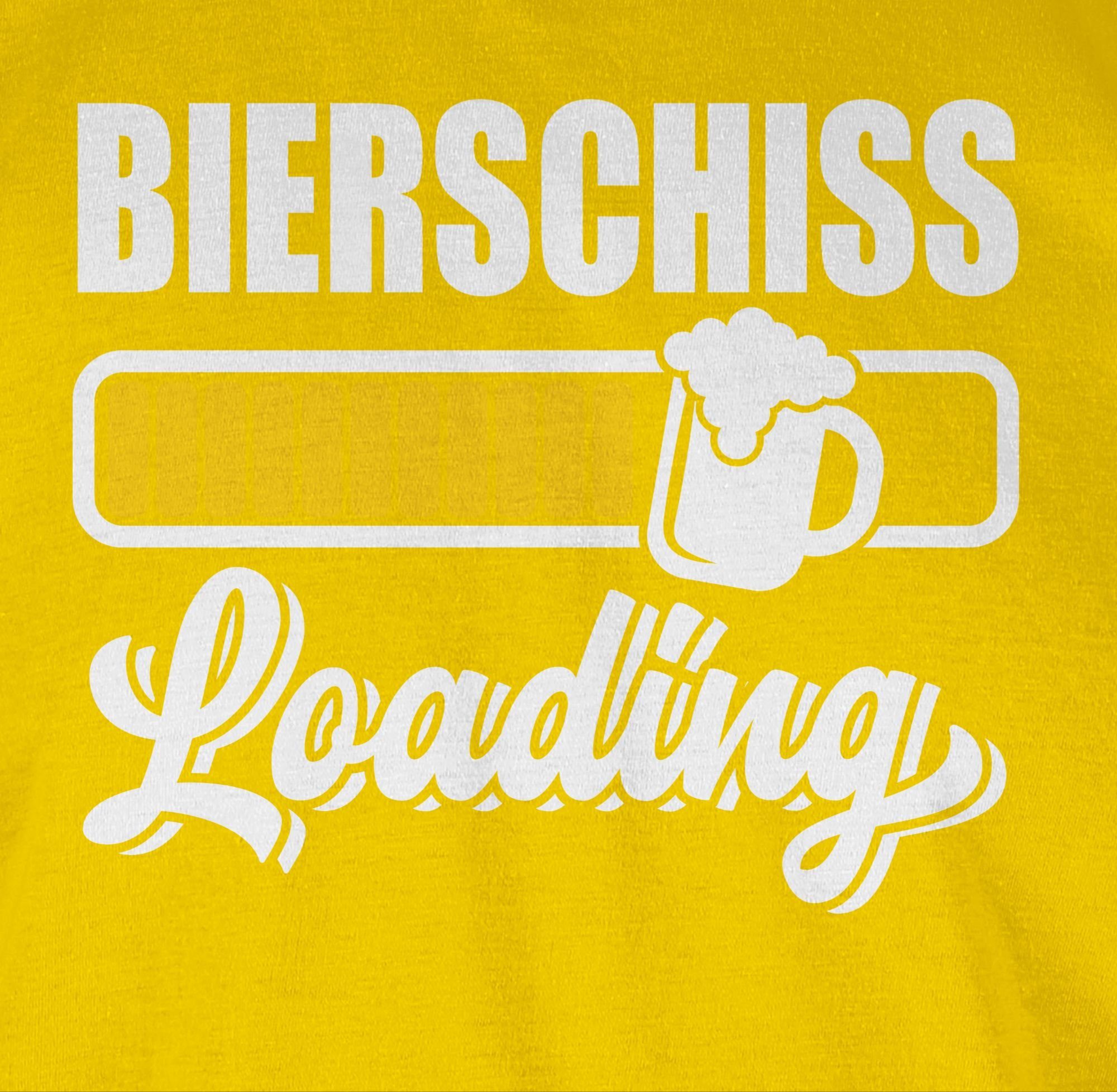 Karneval loading 3 Gelb Outfit T-Shirt Shirtracer Bierschiss