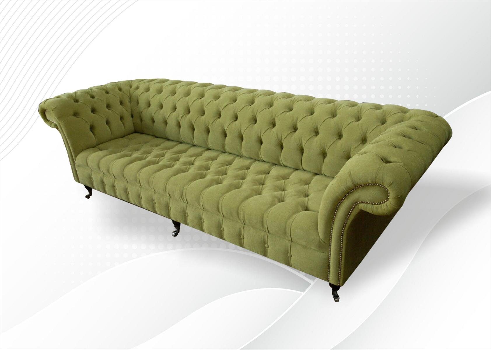 4 Sitzer Chesterfield-Sofa, Sofa Design cm Couch 265 JVmoebel Sofa Chesterfield
