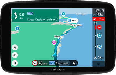 TomTom »GO Camper Max« PKW-Navigationsgerät (Weltweit, Karten-Updates)