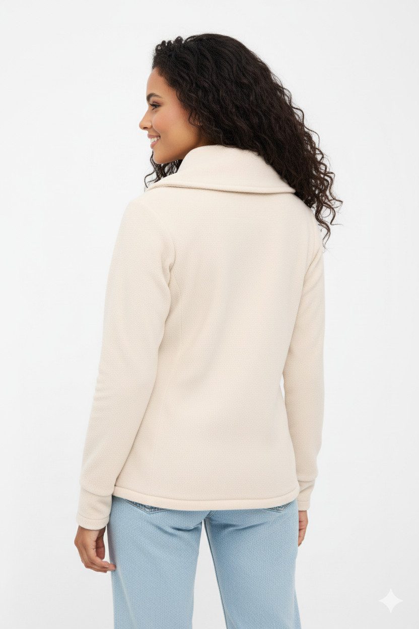 Bench. Fleecepullover APRILLE warmes, tailliertes Fleeceshirt mit Troyerkra günstig online kaufen