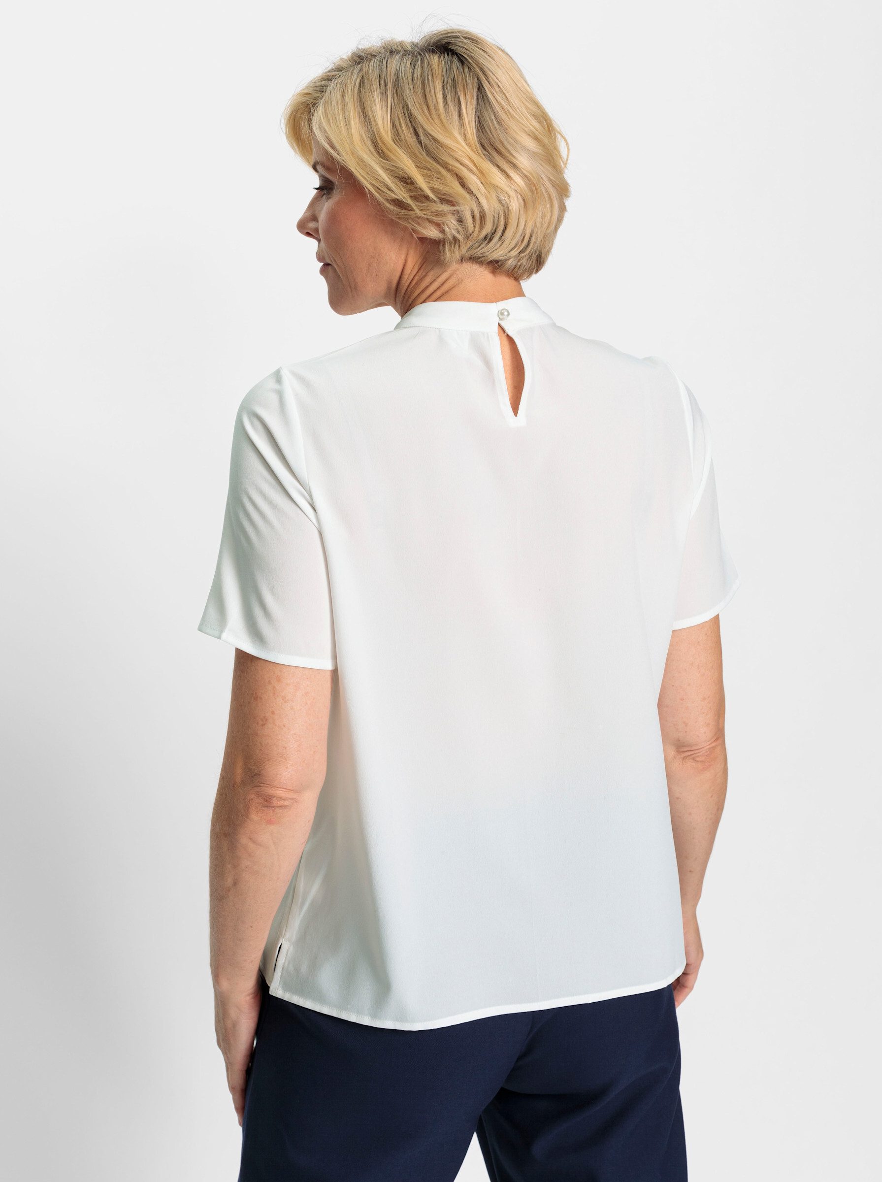 Witt Klassische Bluse Schlupfbluse Kurzarm günstig online kaufen