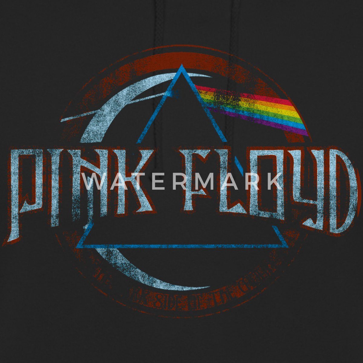 Spreadshirt Hoodie Pink Floyd Prism Logo Unisex Hoodie (1-tlg)