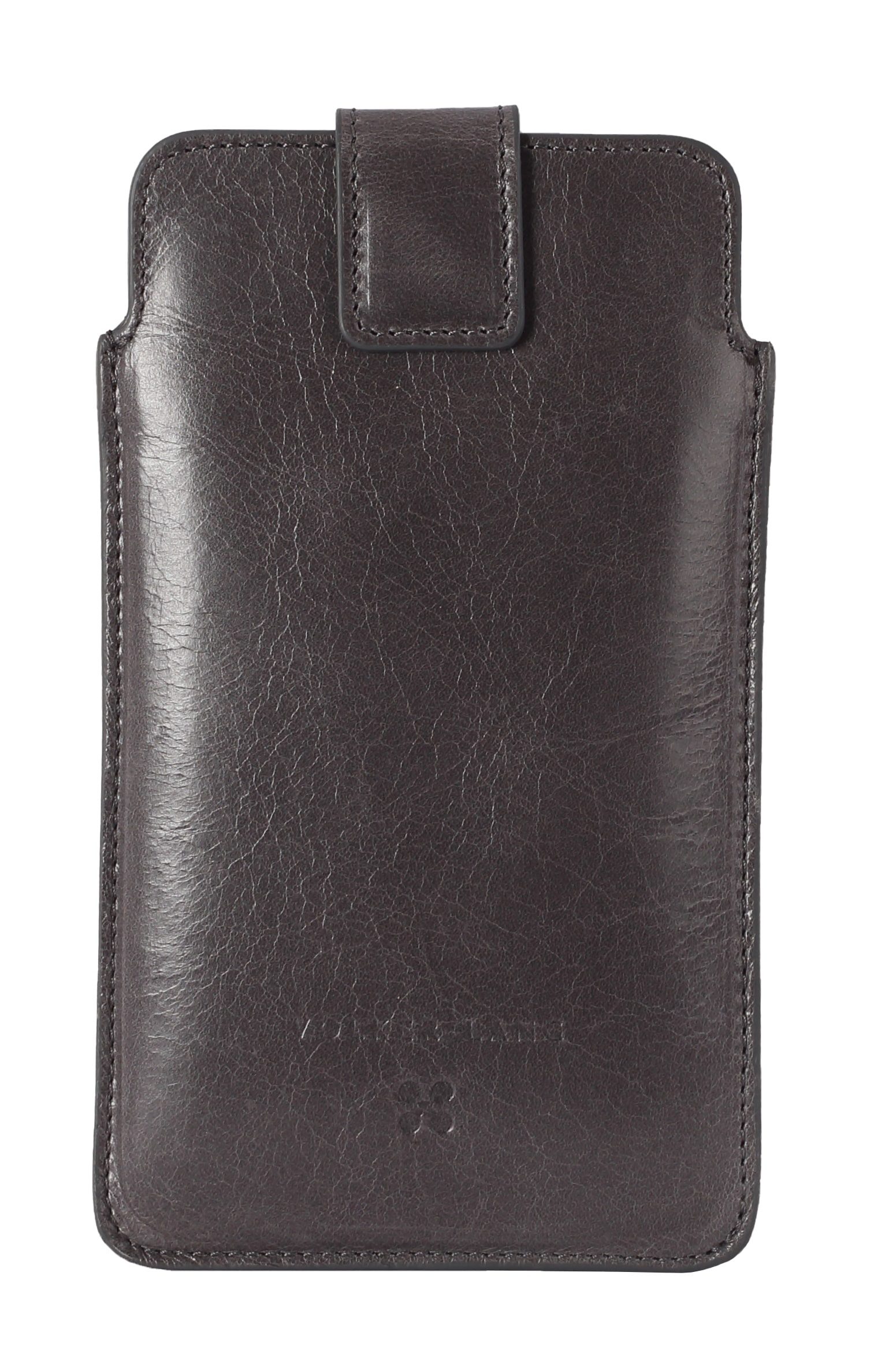 VOLKER LANG Smartphone-Hülle PHONE CASE, Handyhülle aus Leder, mit Magnetlasche