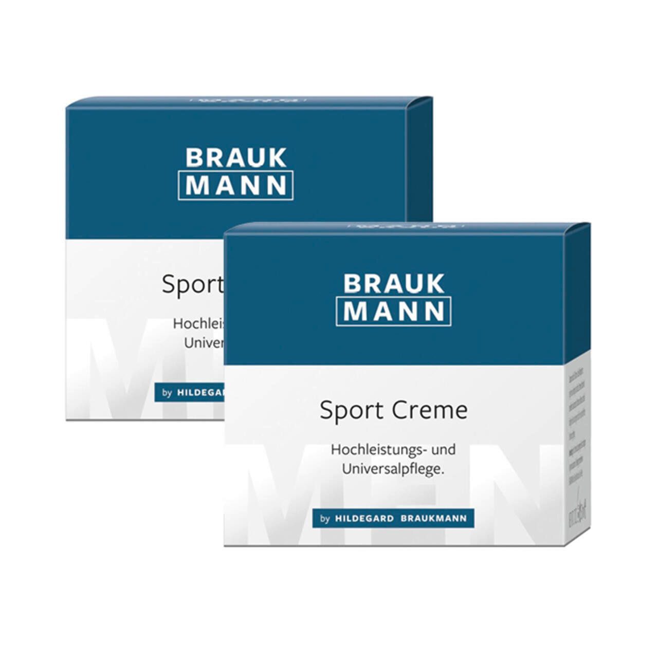 Hildegard Braukmann Gesichtspflege Doppelpack BraukMANN Sport Creme