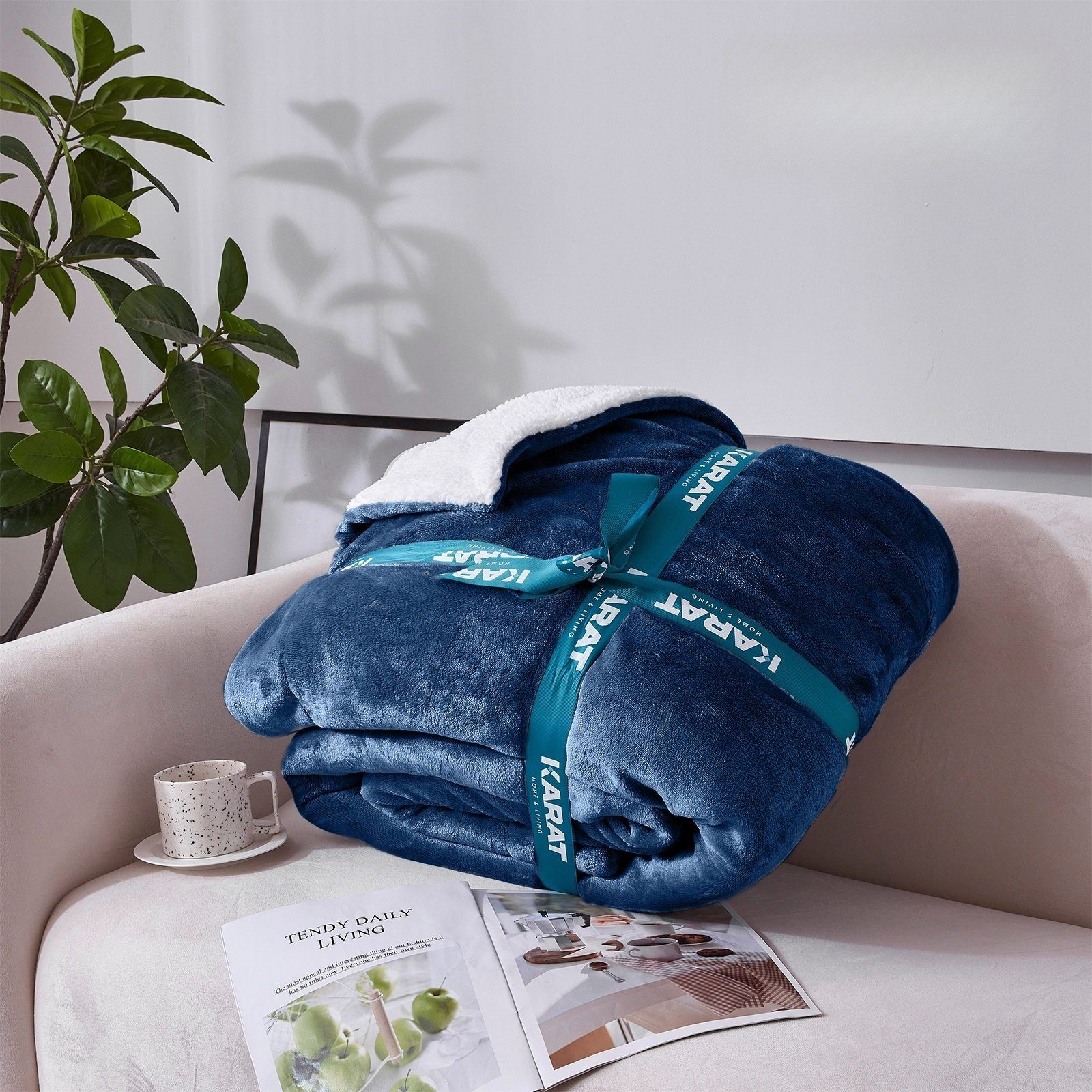 Wohndecke Glory, flauschige Wohndecke, verschiedene Größen günstig online kaufen