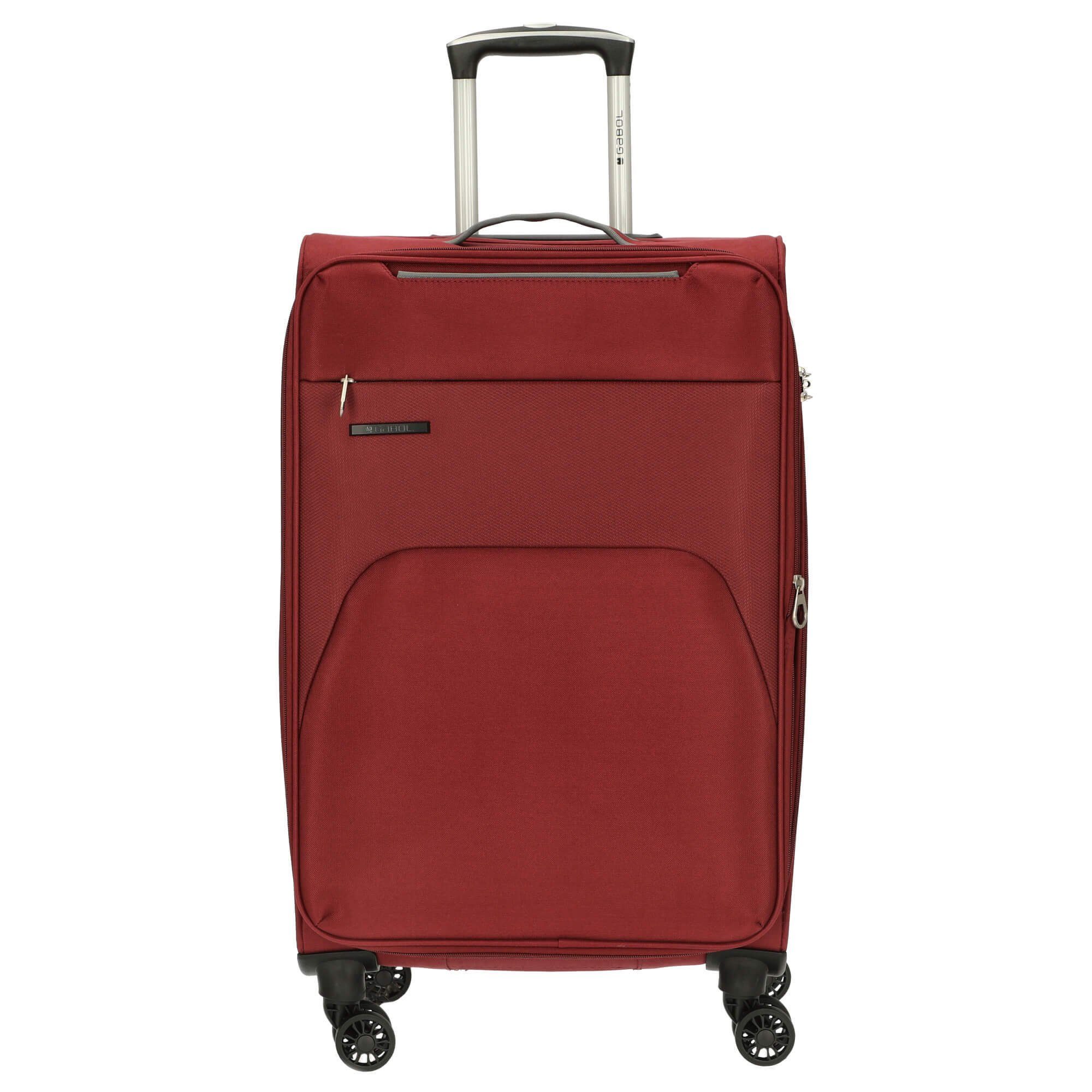 erw. 4-Rollen-Trolley Zambia M 4 - Gabol burgundy Trolley 69 Rollen cm,