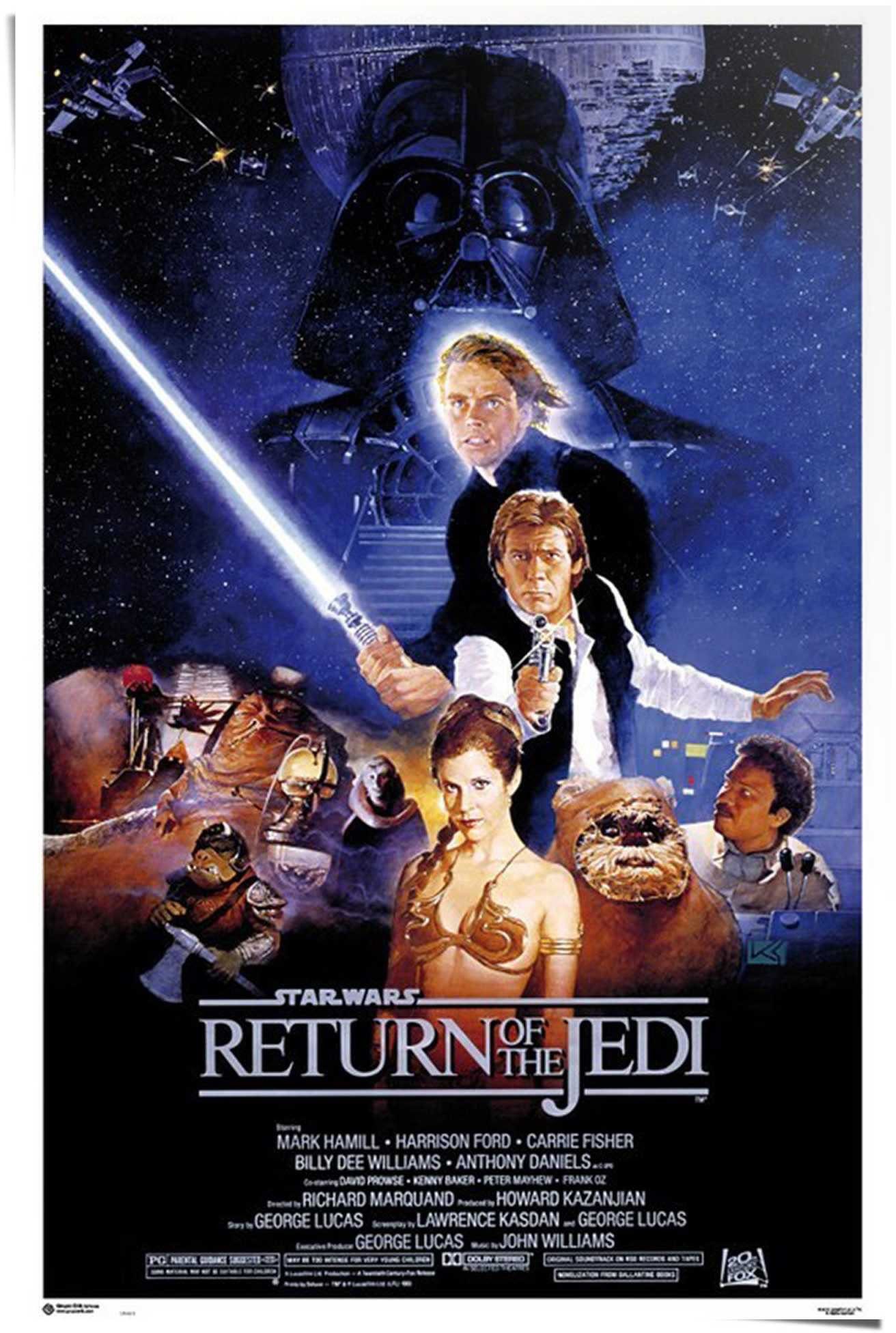 Reinders! Poster Star Wars - return of the Jedi günstig online kaufen