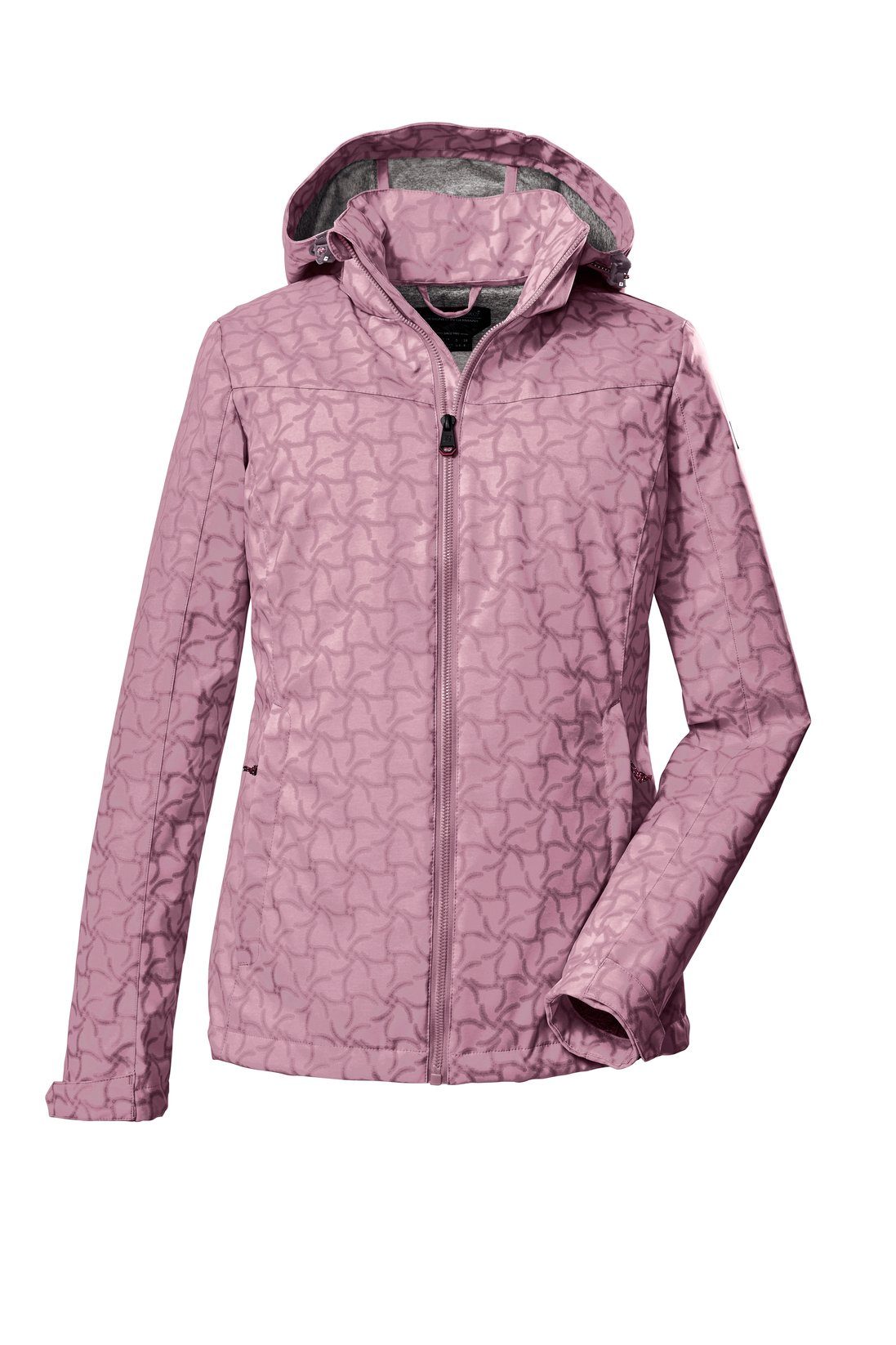 Killtec Softshelljacke KOS 90 WMN CS Damen Funktionsjacke, Outdoorjacke  auch in Großen Größen, mit abnehmbarer Kapuze