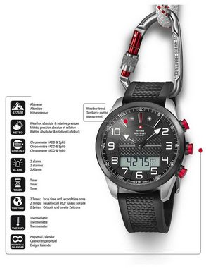 Swiss Military by Chrono Multifunktionsuhr Swiss Military SM34061.03 Ana-Digi Chronograph Her