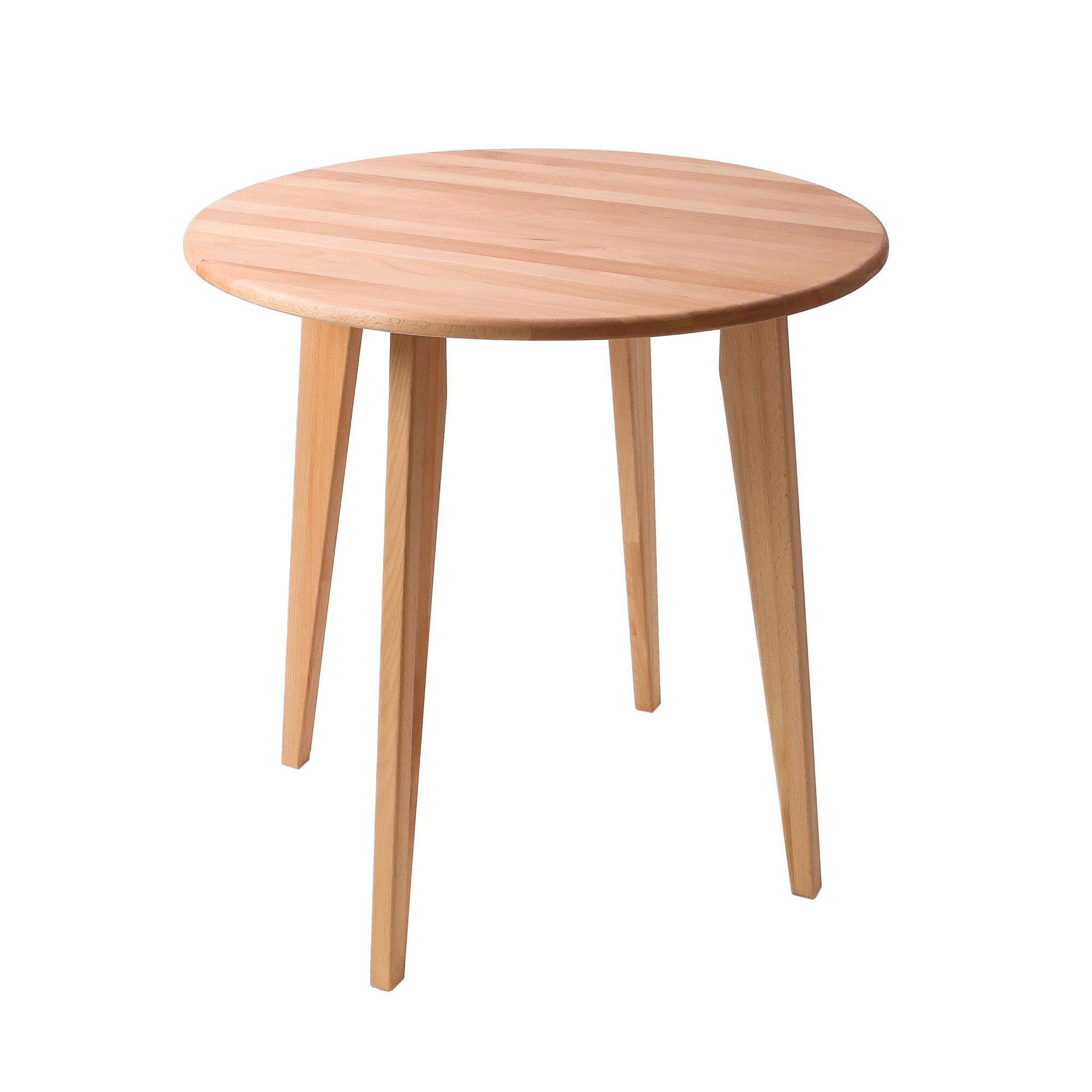 Krok Wood Esstisch runder Tisch Dresden aus Massivholz in Buche