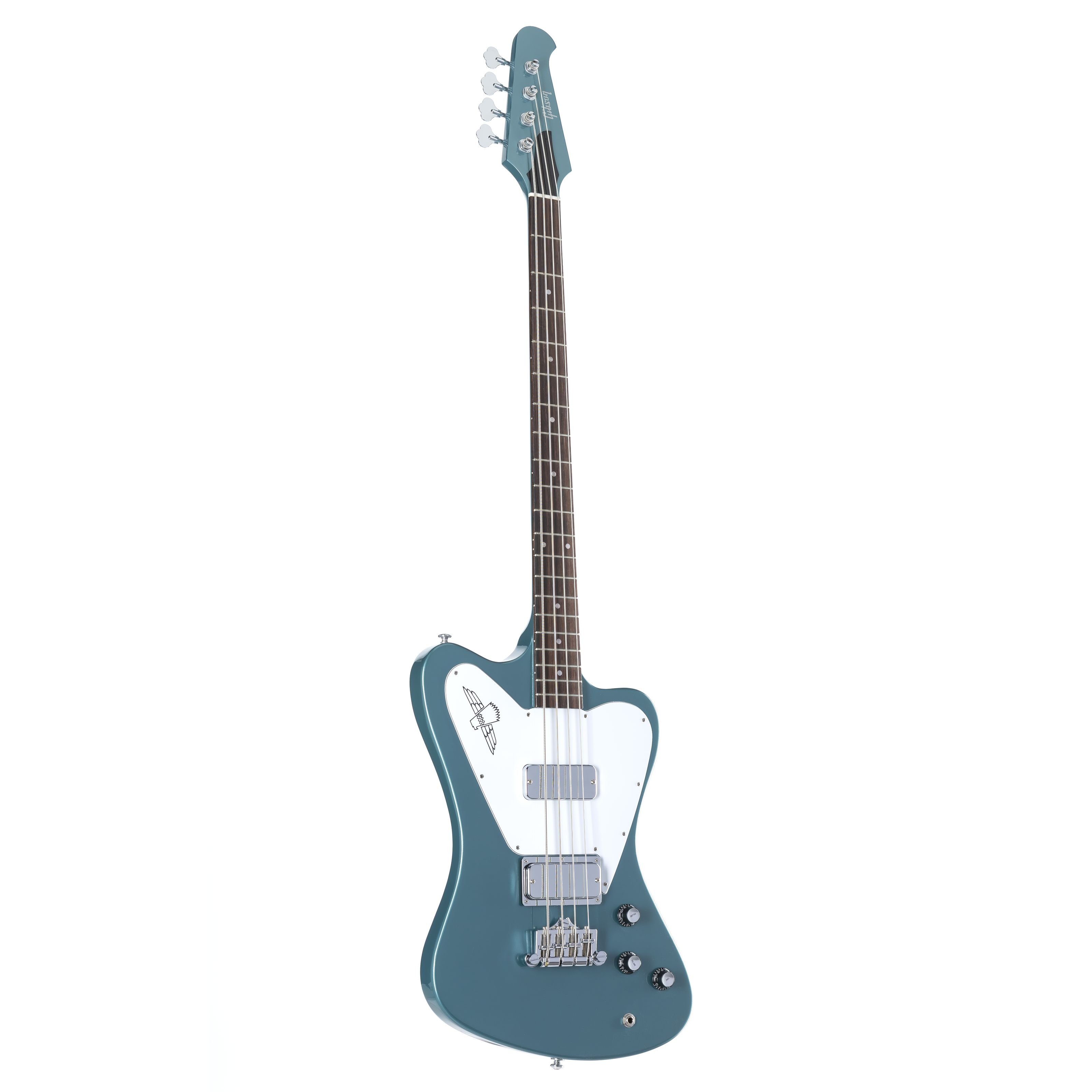 Gibson E-Bass, E-Bässe, 4-Saiter E-Bässe, Non-Reverse Thunderbird Faded Pelham Blue - E-Bass