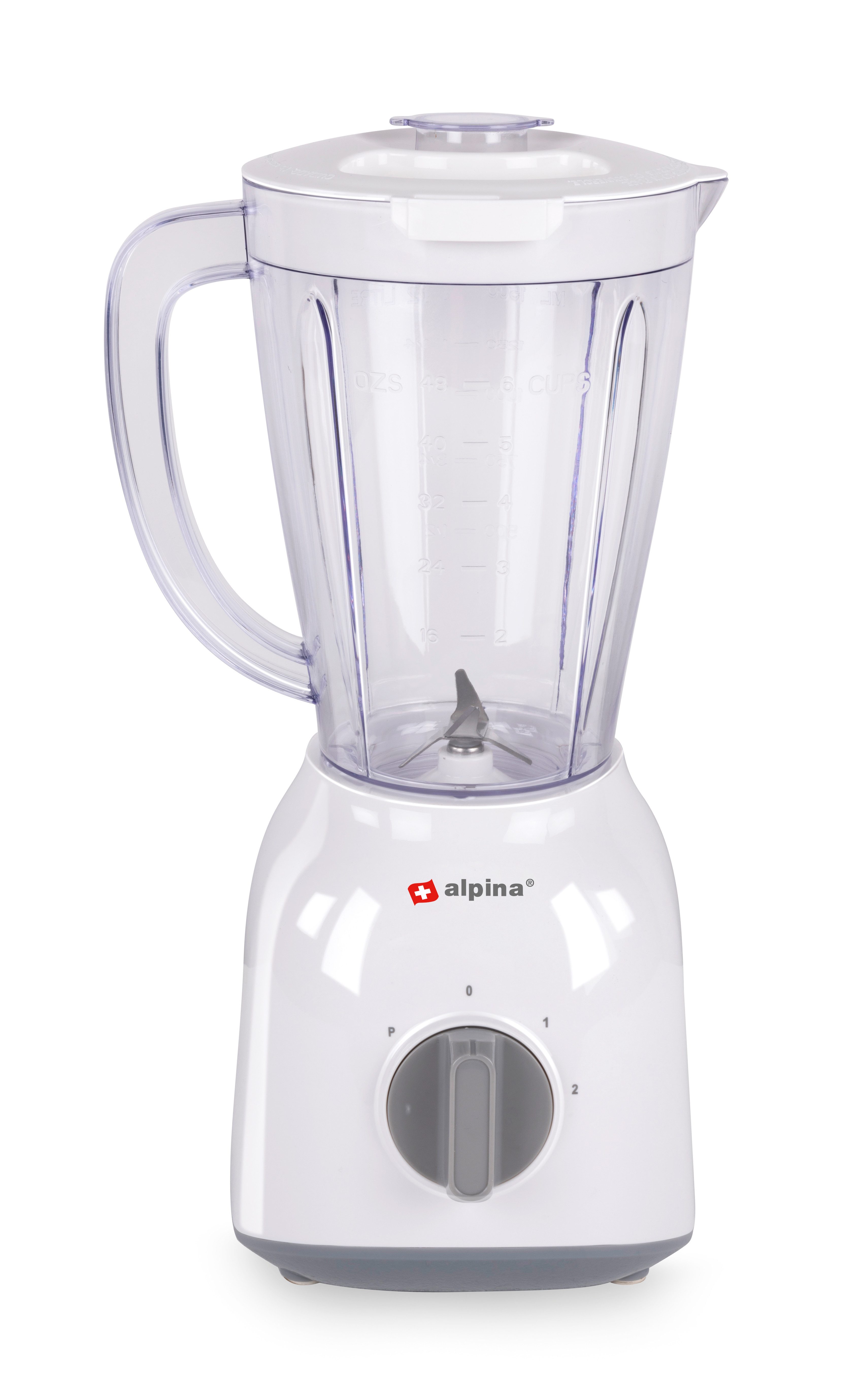 Alpina Standmixer alpina Blender 1,5L 400W Weiß