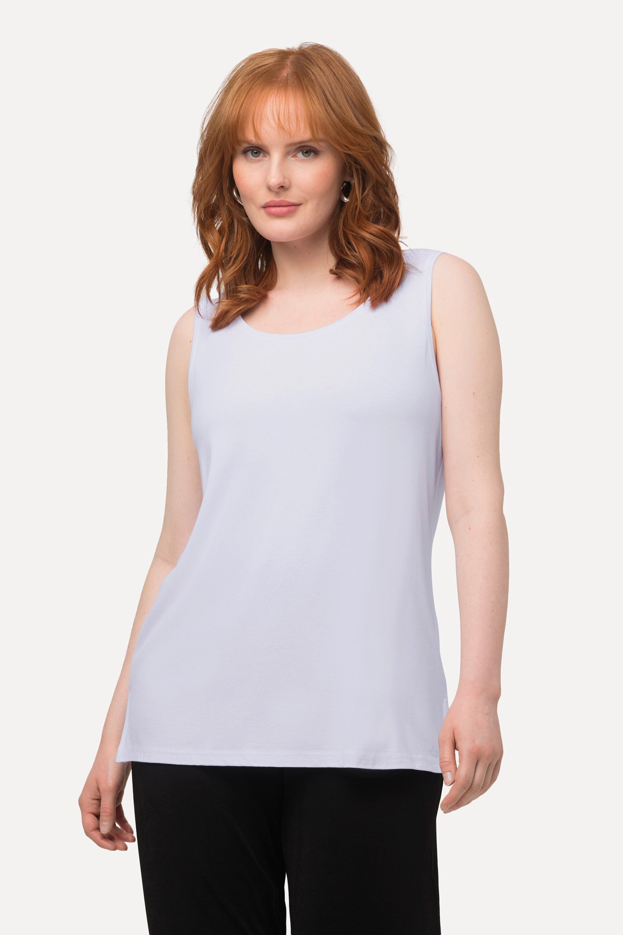 Ulla Popken Longtop Top Rundhals Classic günstig online kaufen