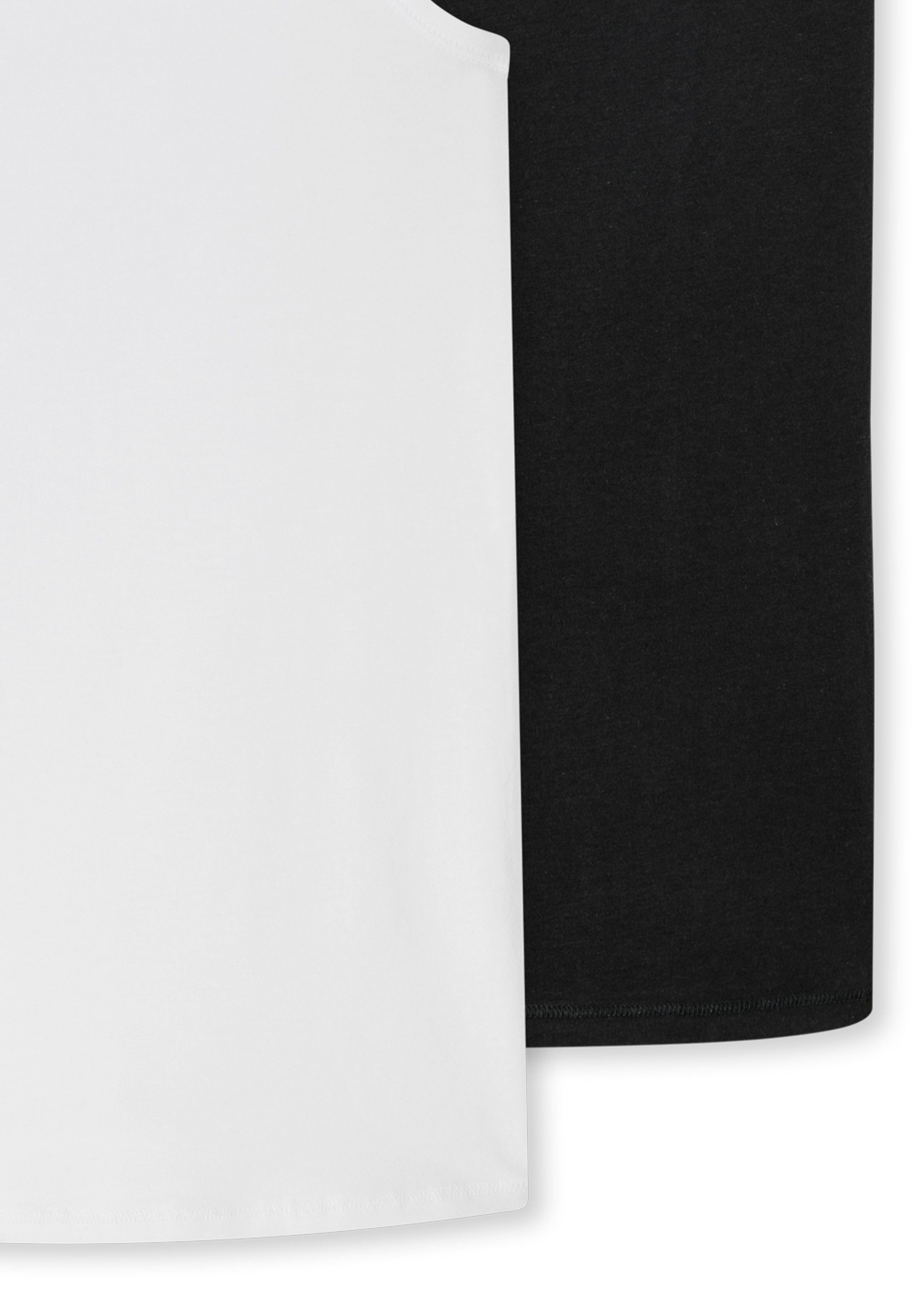 Schiesser Unterhemd 2er Pack Teens Girls 95/5 Cotton (Spar-Set, 2-St) Unterhemd / Top - Baumwolle - Arm- und Halsausschnitt mit Einfass