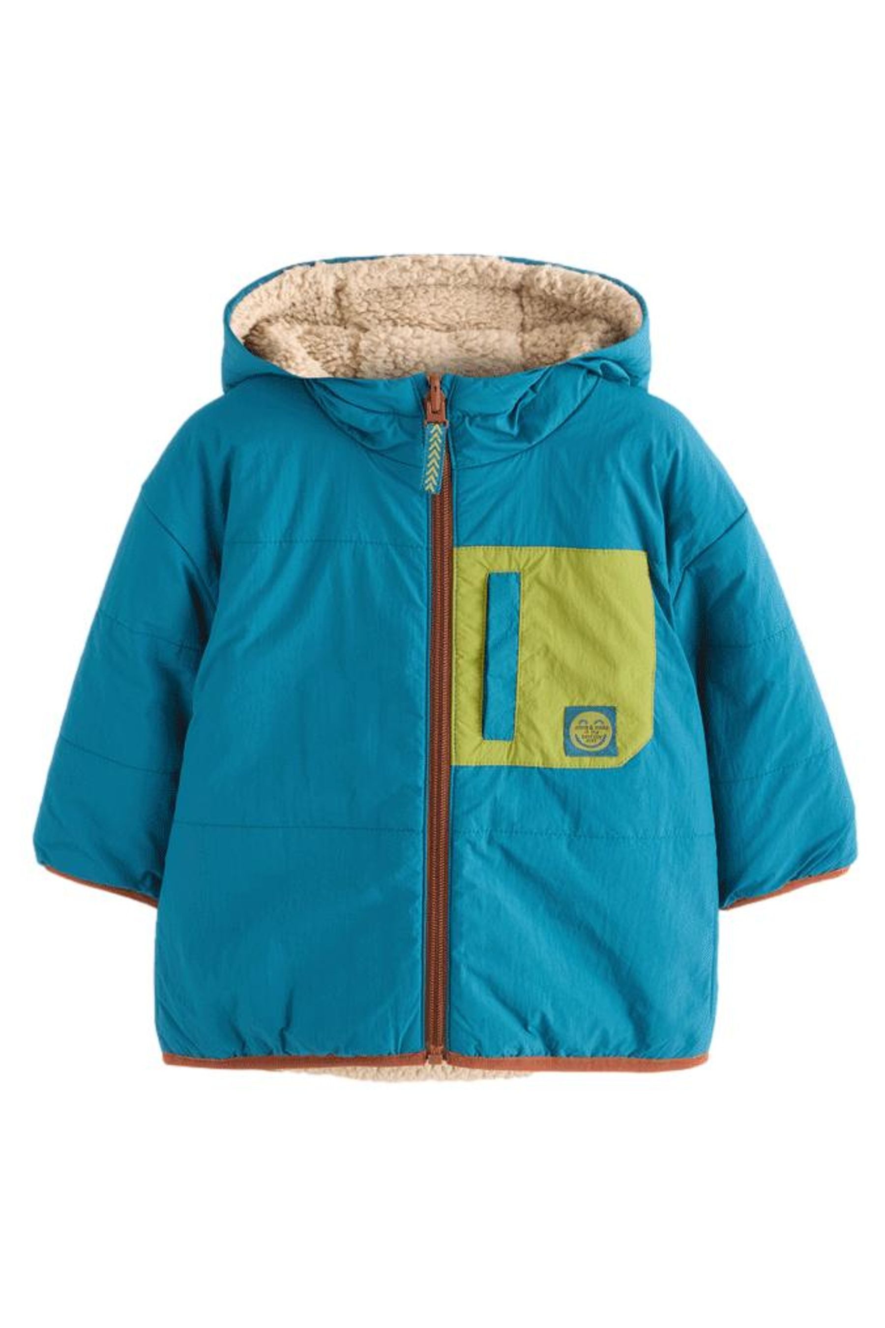 Next Fleecejacke Borgjacke zum Wenden (1-St) günstig online kaufen