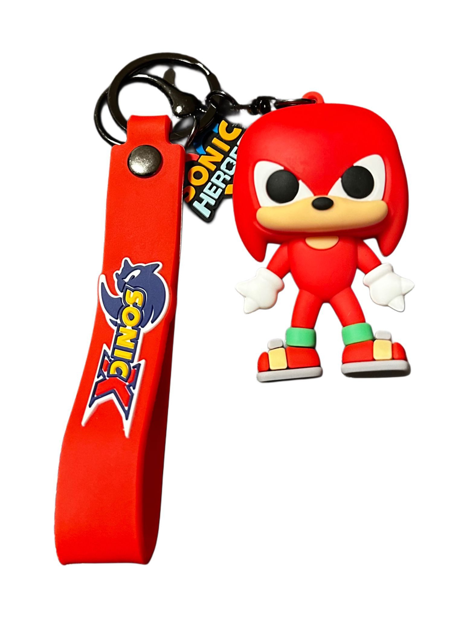 soma Schlüsselanhänger Schlüsselanhänger Sonic the Hedgehog 7cm Geschenk Cartoon rot (1-tlg), Schlüsselanhänger Haustierschlüsselanhänger Geschenk Hund Frau Herren