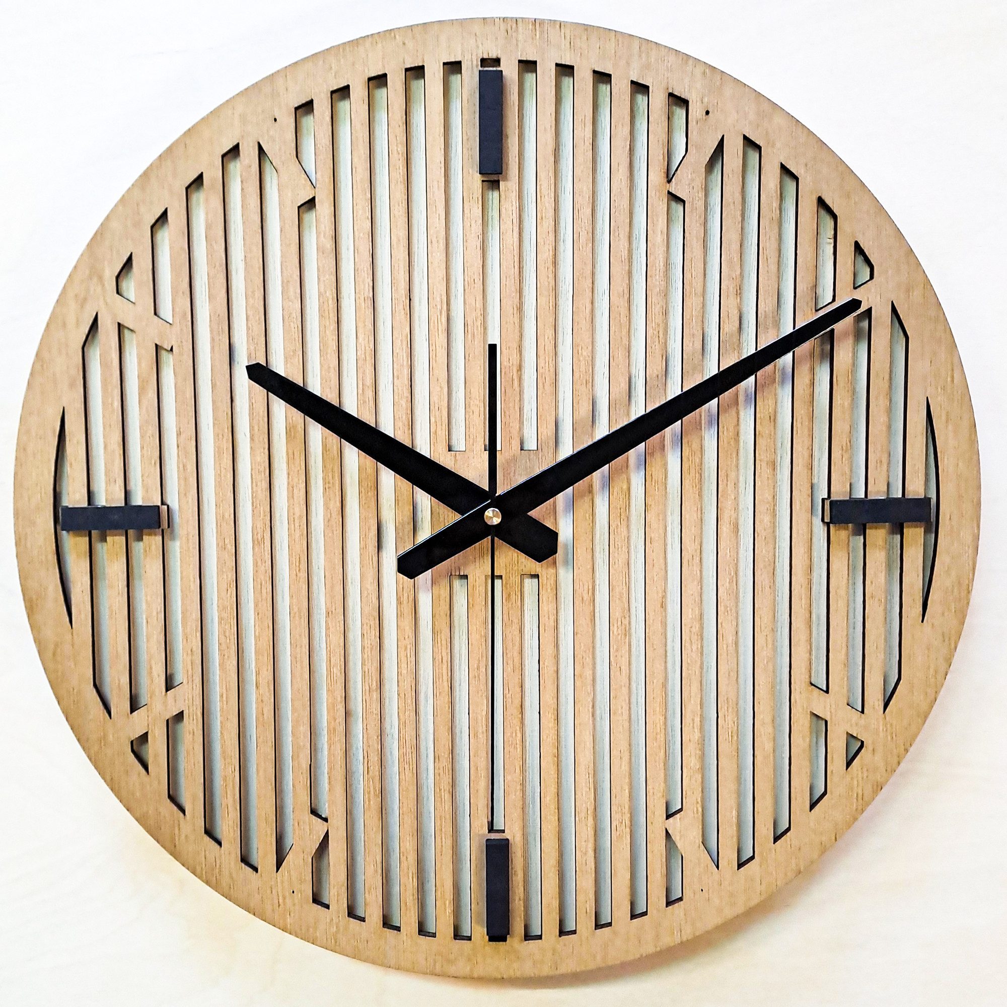 ORNAMENTI Wanduhr Grosse, moderne Wanduhr, geometrisch, günstig online kaufen