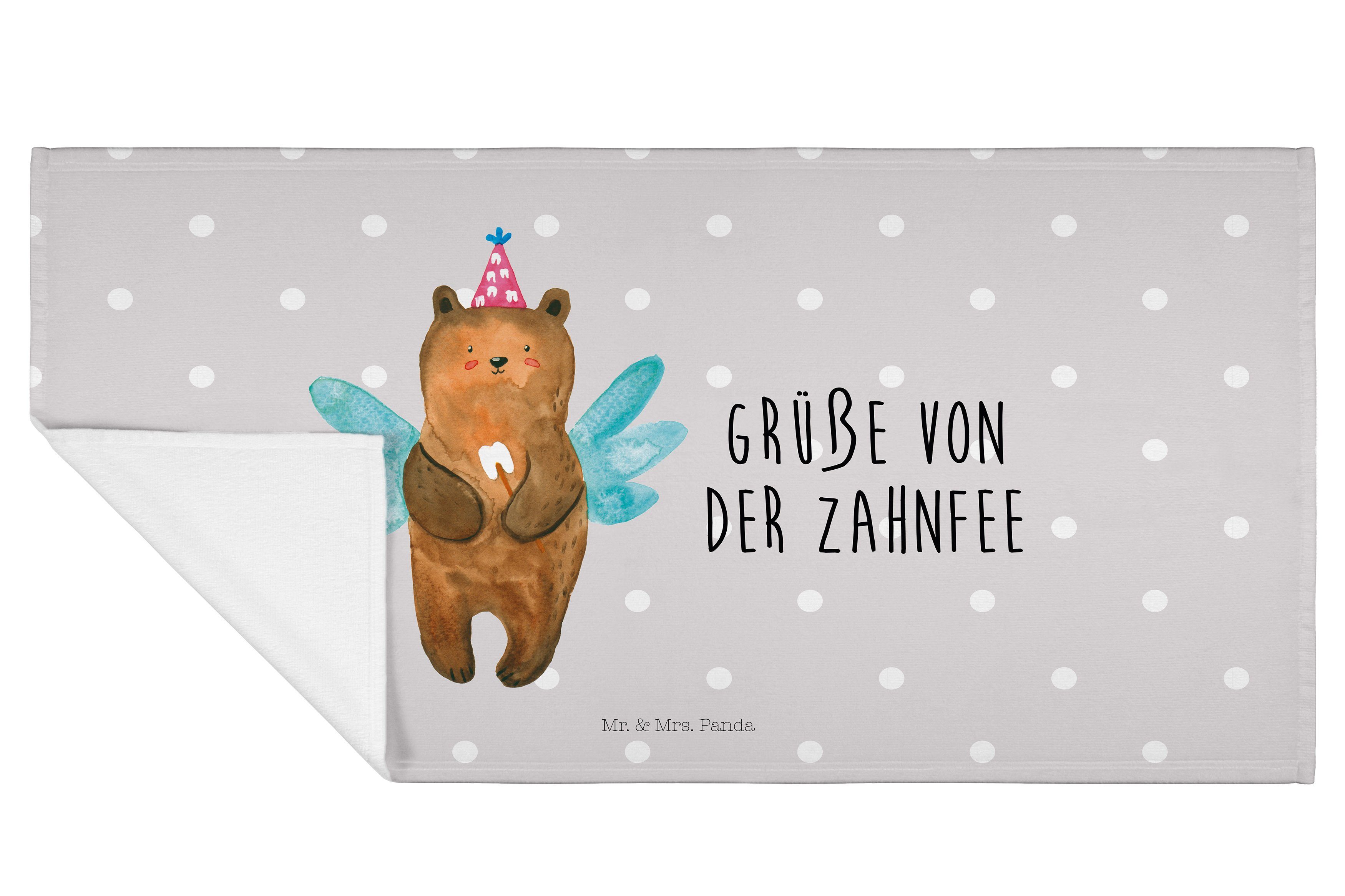 - Milchz, Panda Geschenk, Mr. Kinder, Mrs. Zahnfee Teddybär, & Handtuch - Pastell Grau Baby, Bär (1-St)