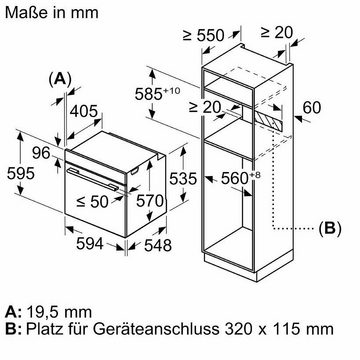 SIEMENS Backofen-Set Stopp-Funktion mit Midea Induktionskochfeld Booster autark, 80 cm