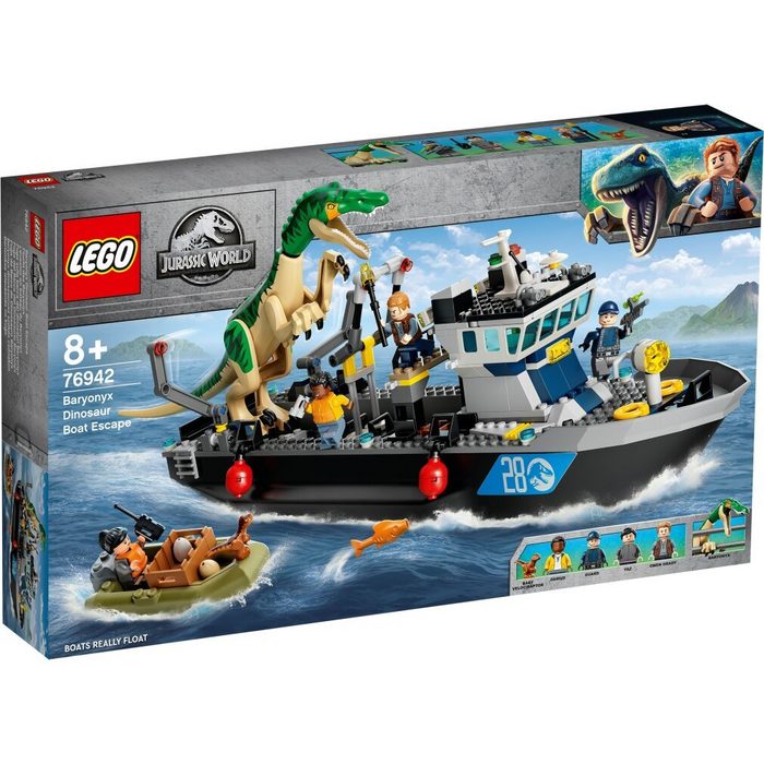 LEGO® Kreativset Lego 76942 Jurassic World Baryonyx Dinosaurier Boot