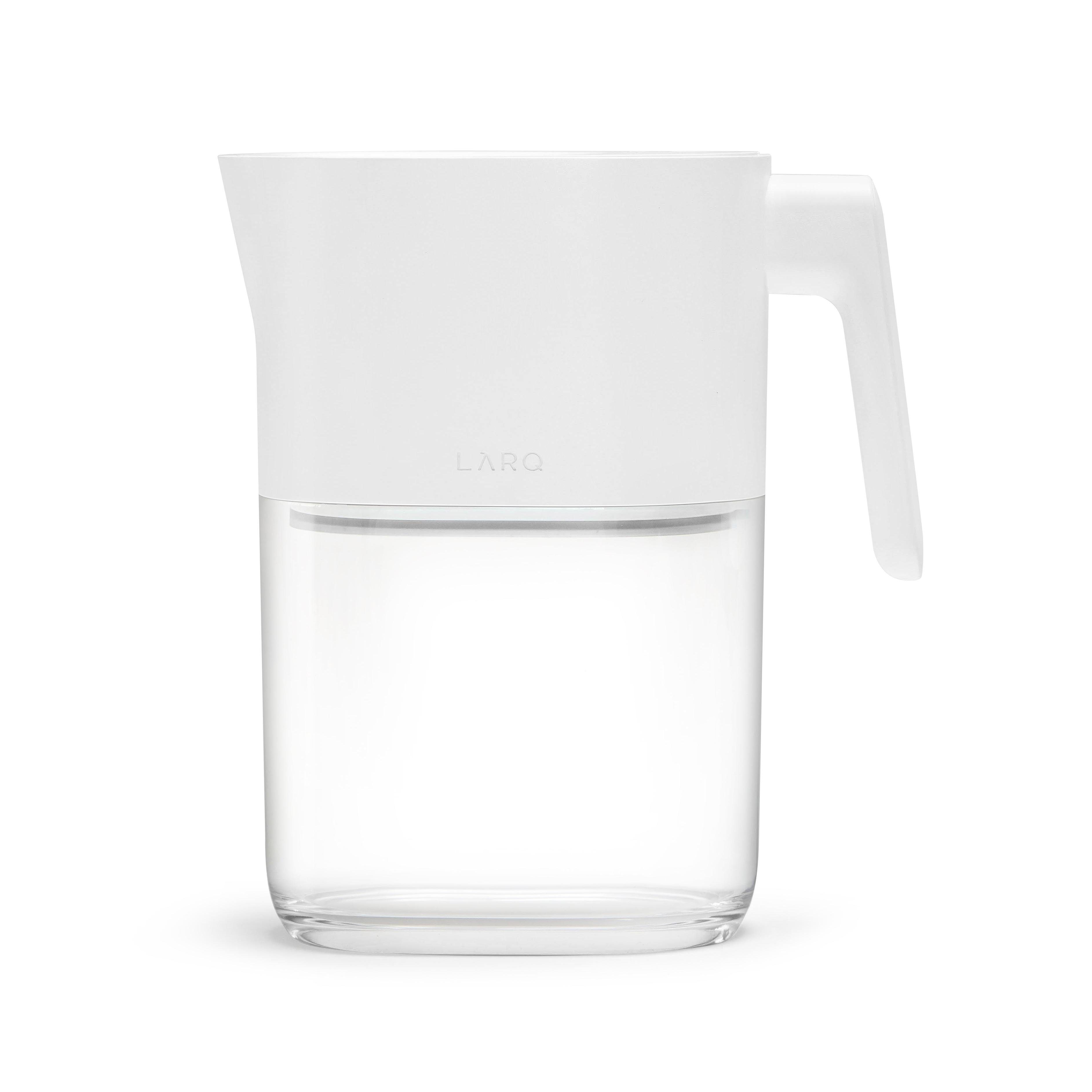 LARQ Trinkflasche LARQ Pitcher PureVis Pure White (Advanced Filter) 1.9 Liter / 8-Cup | Trinkflaschen