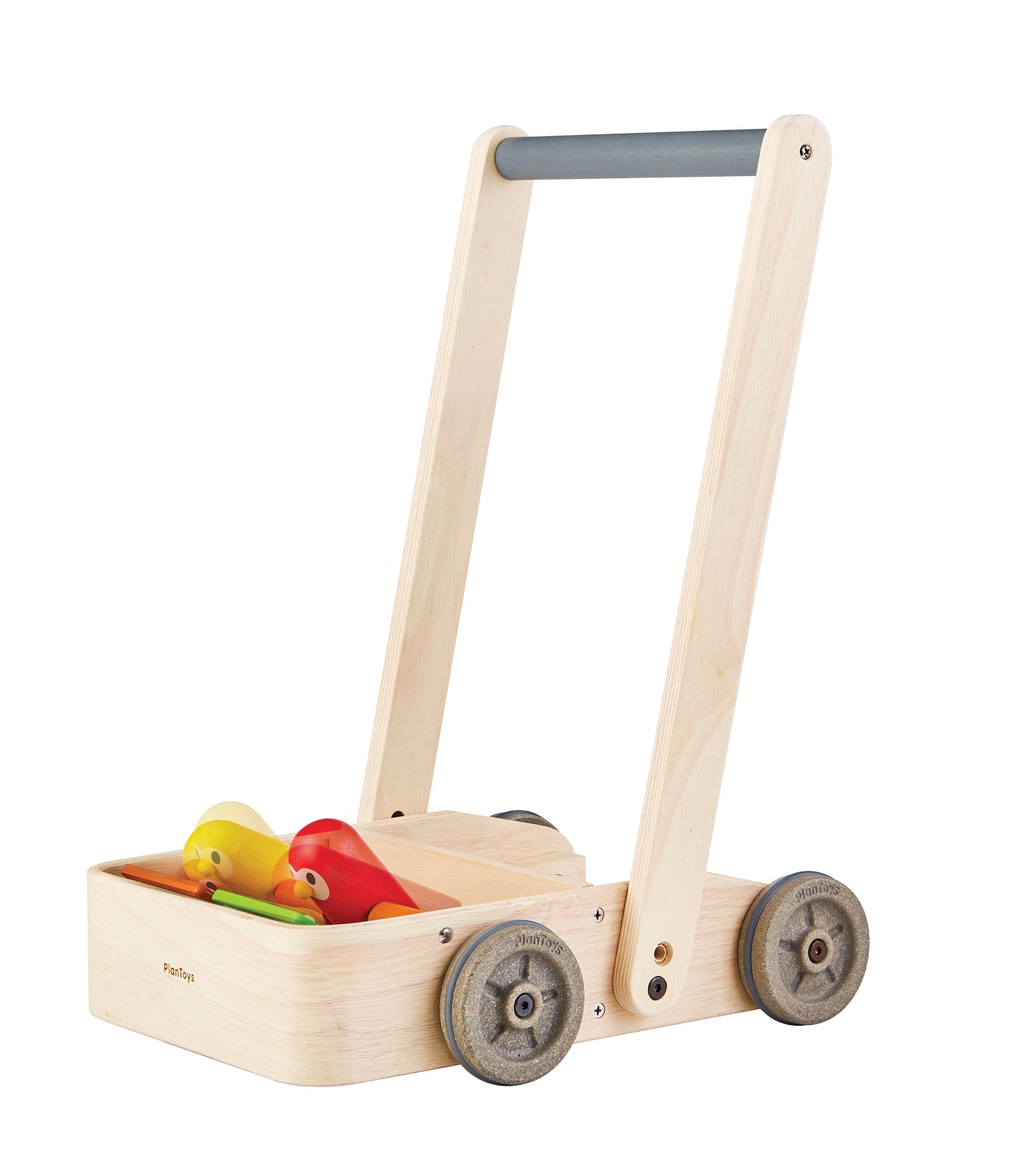 Plantoys Lauflernwagen Lauflernwagen Vögel, aus Holz