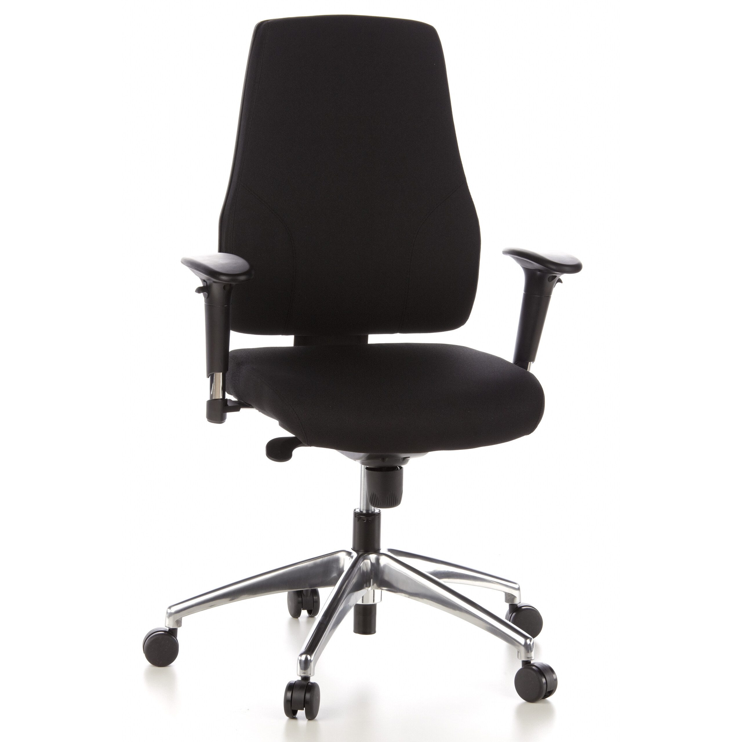 hjh OFFICE Drehstuhl Profi Bürostuhl Pro-Tec 200 Stoff (1 St), Ergonomischer Chefsessel, Schreibtischstuhl höhenverstellbar