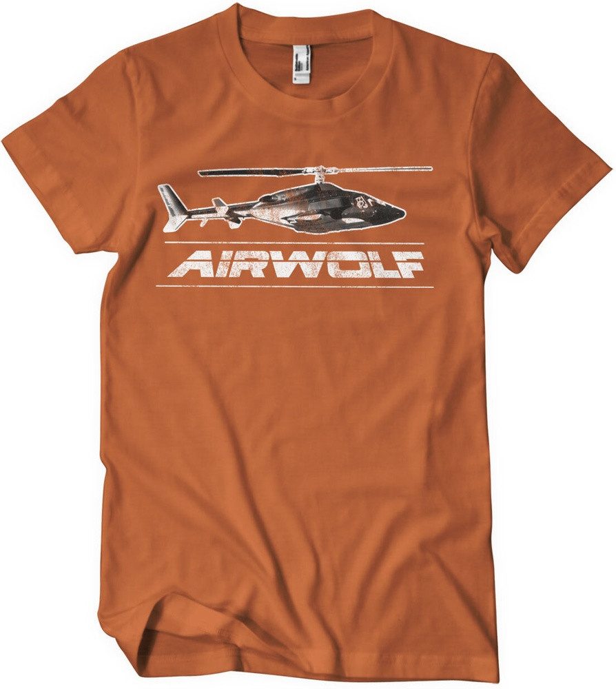 Airwolf T-Shirt Distressed T-Shirt