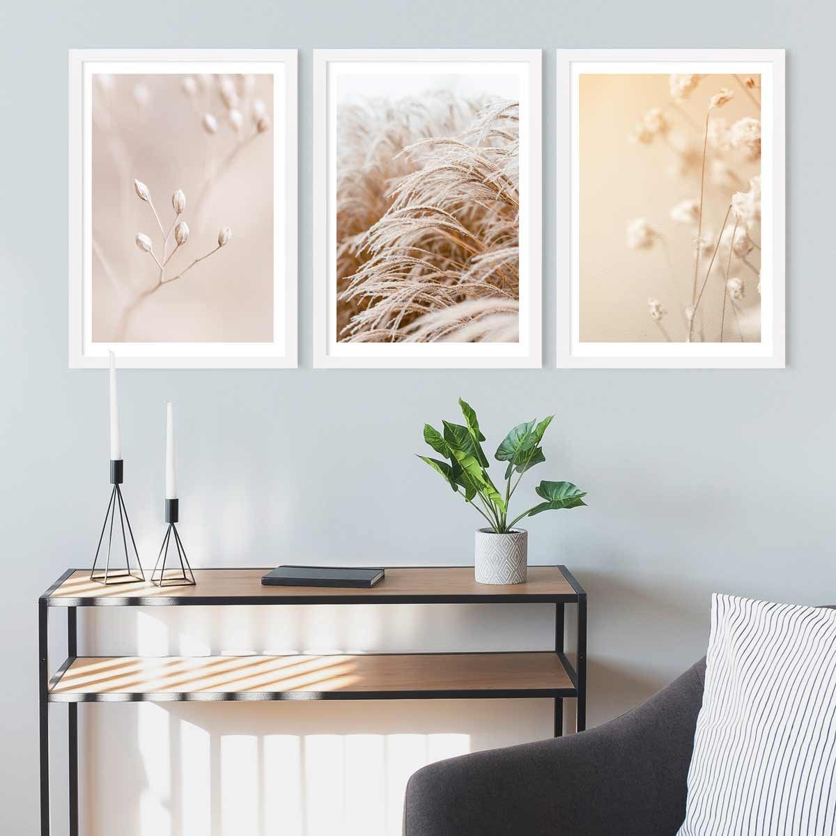 PHOTOLINI Bilderrahmen 3er Set breite Rahmen, günstig online kaufen