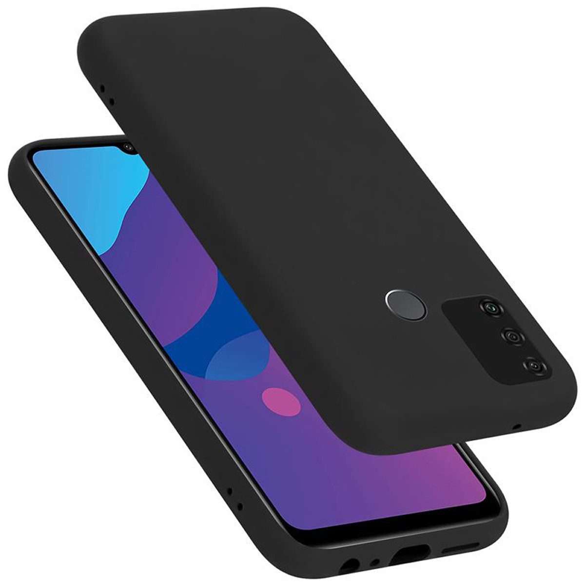 Cadorabo Handyhülle für Honor 9A Hülle Honor 9A, Flexible Hülle TPU Silikon Schutzhülle Back Cover Case