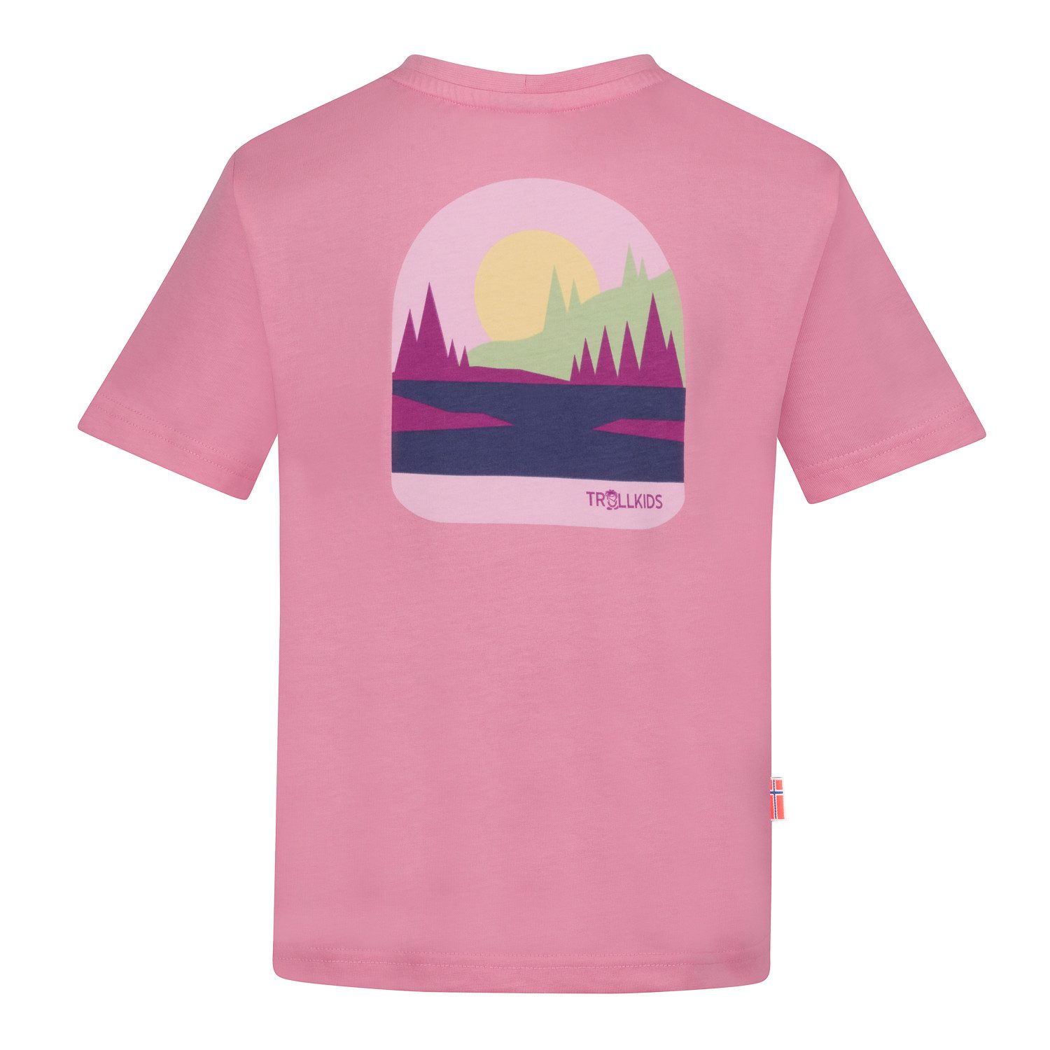 TROLLKIDS T-Shirt Girls Gryllefjord Panorama T GOTS