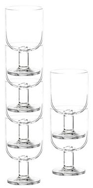 Emilja Cocktailglas Cocktailglas Hosteria Goblet 345ml - 6 Stück - Weinglas, 6teilig