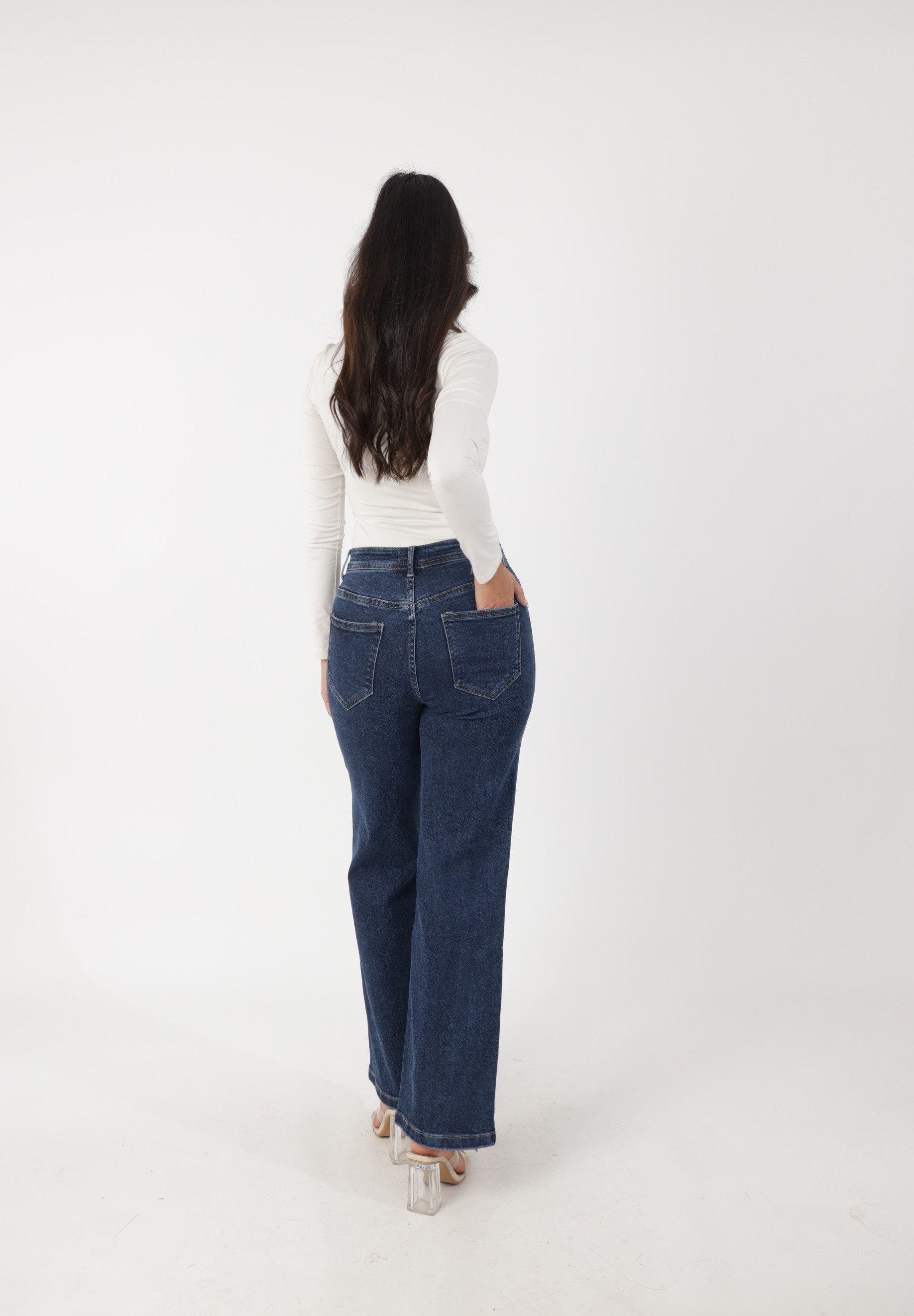 Elara Stoffhose Elara Damen Hose (1-tlg)