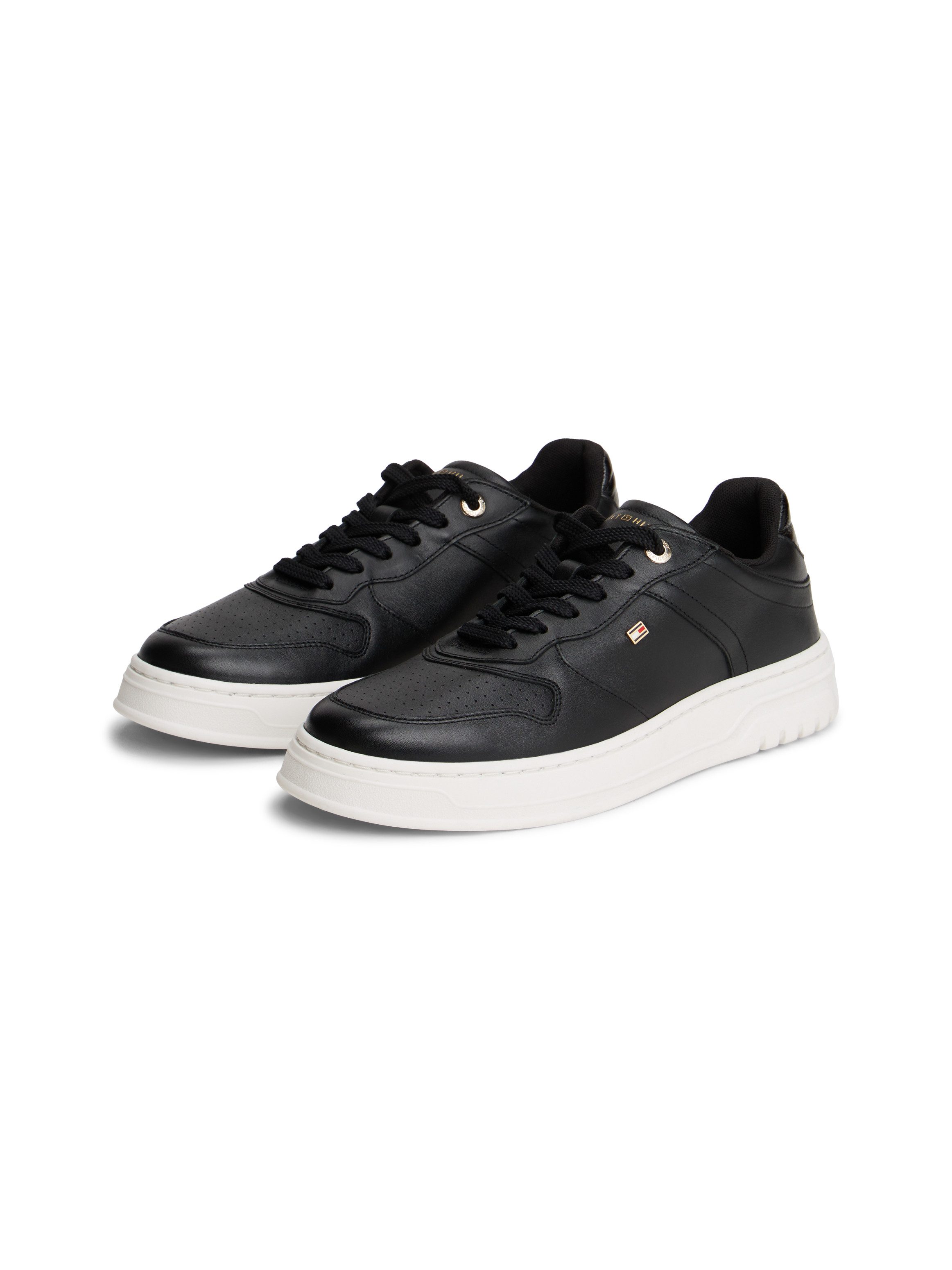 Tommy Hilfiger TH SPORTY CUPSOLE LEATHER Plateausneaker, Freizeitschuh, Hal günstig online kaufen