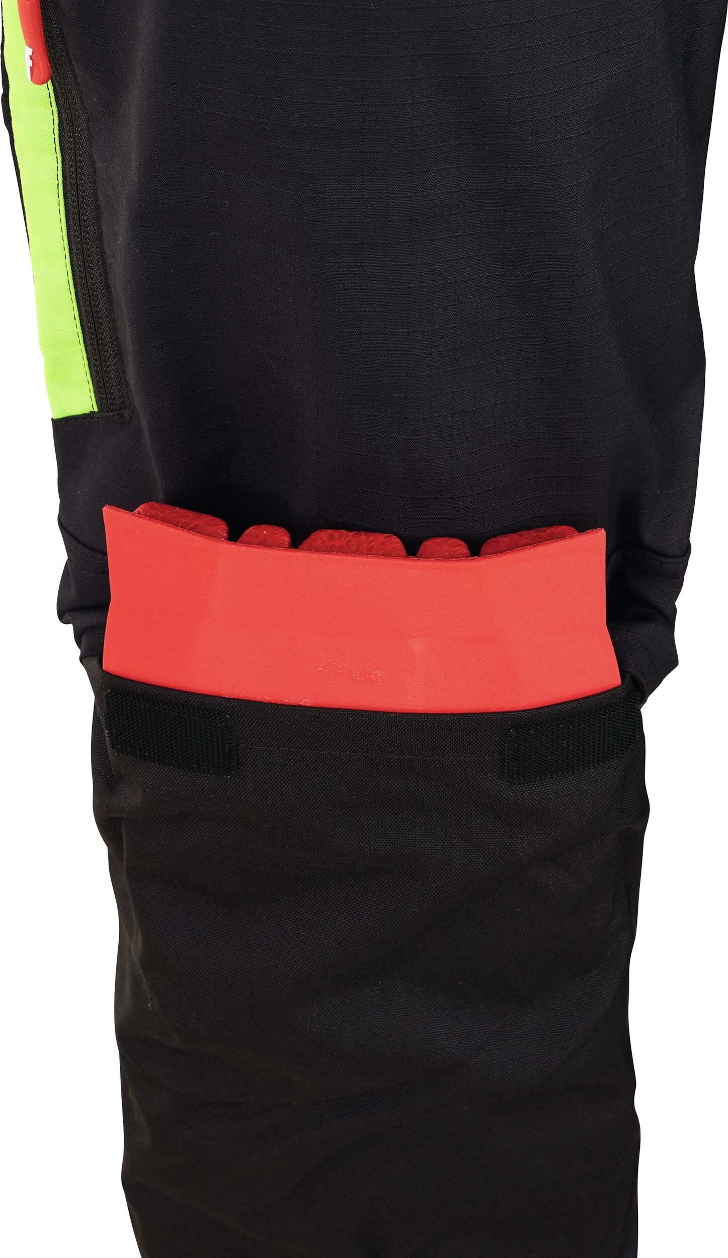 fortis Arbeitsbundhose Herren-Bundhose Performance schwarz/lime