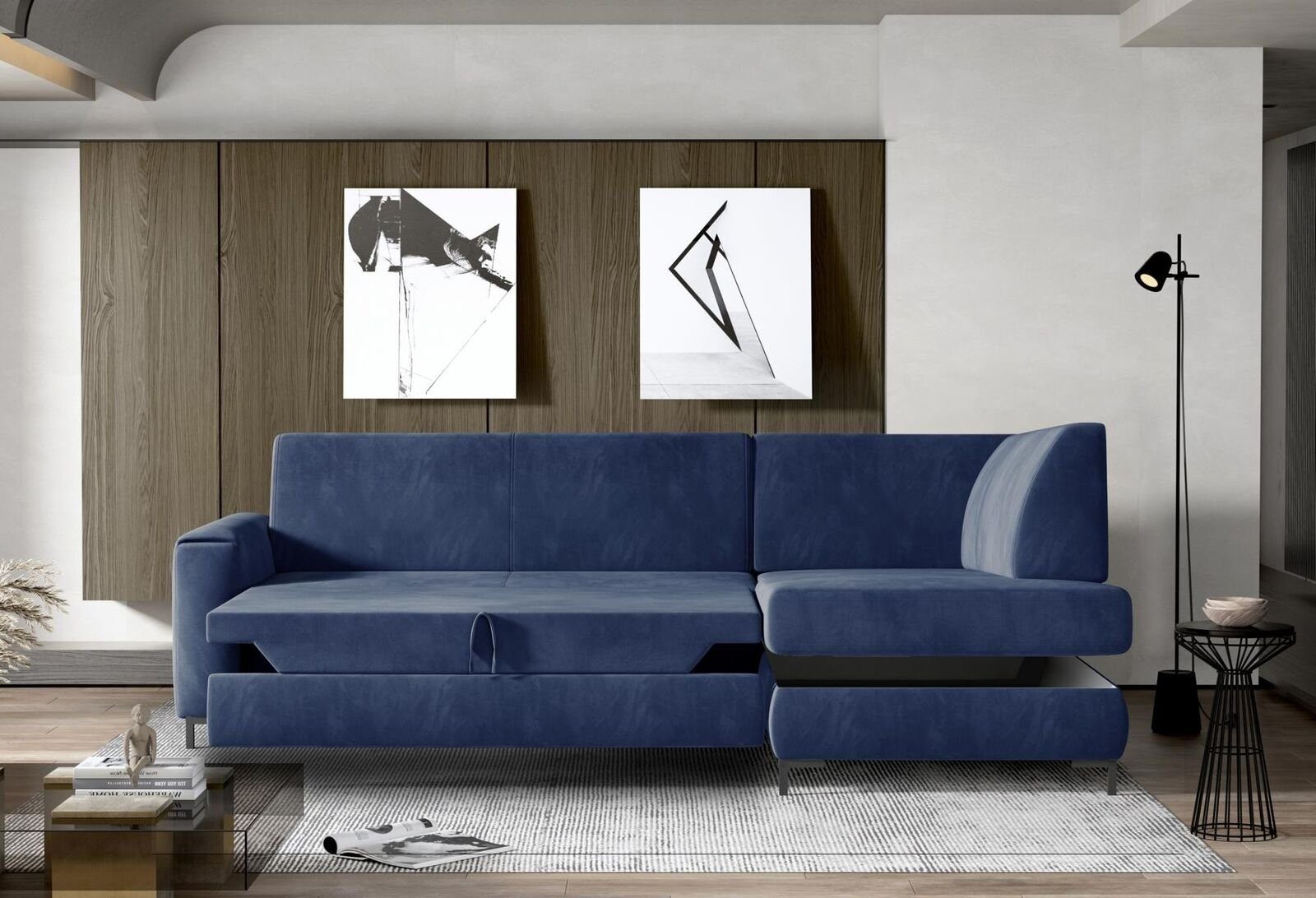 Möbel Relax L-form JVmoebel Ecksofa, Wohnlandschaft Sitz Luxus Ecksofa Modern Polster