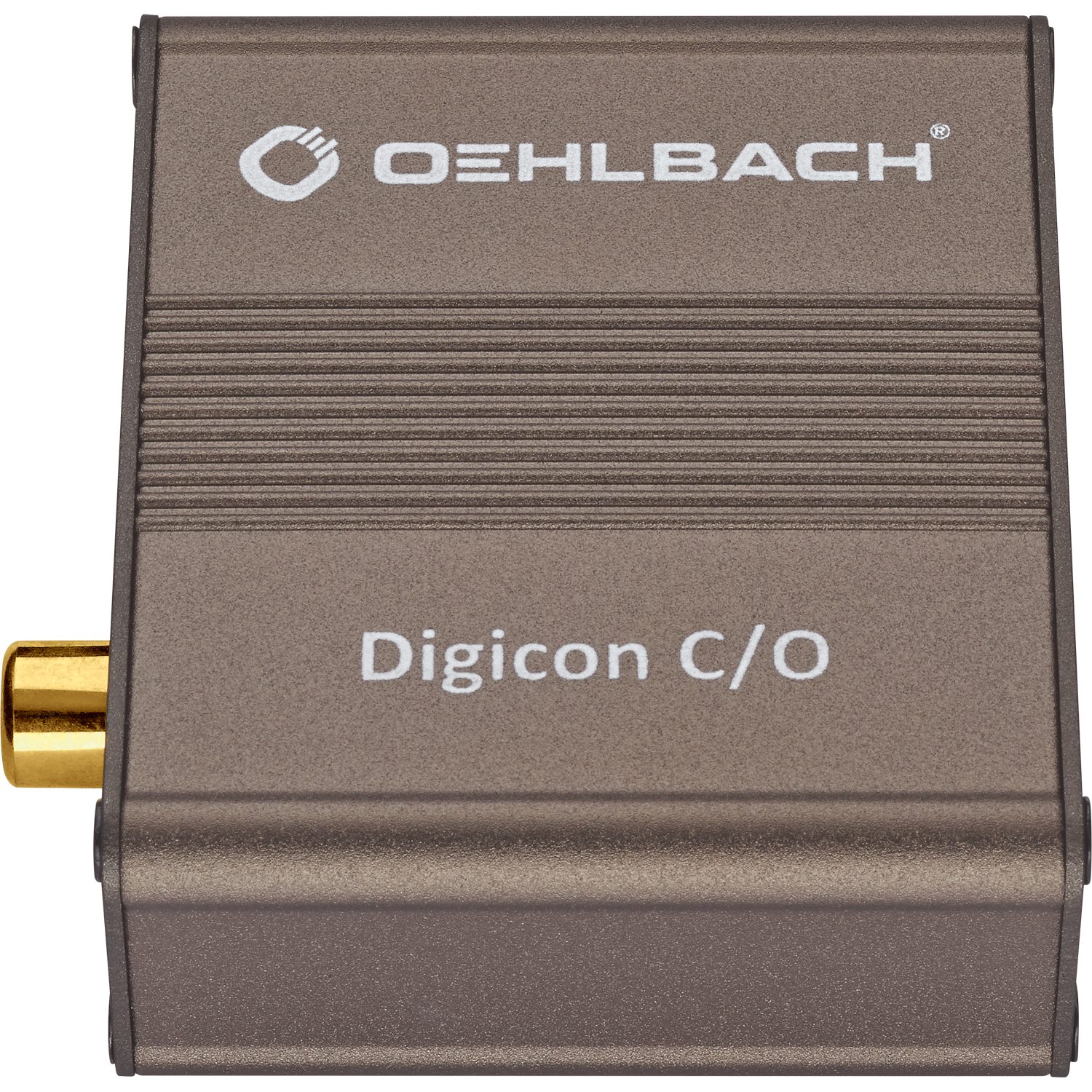 OEHLBACH Audio-Wandler Digicon C/O Digital elektrisch-optischer Audio Wandler, Vollmetall, Präzise