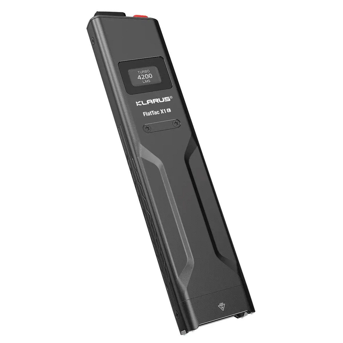 Klarus LED Taschenlampe X1 E Flat Tac 4200 Lumen - Taktische Taschenlampe