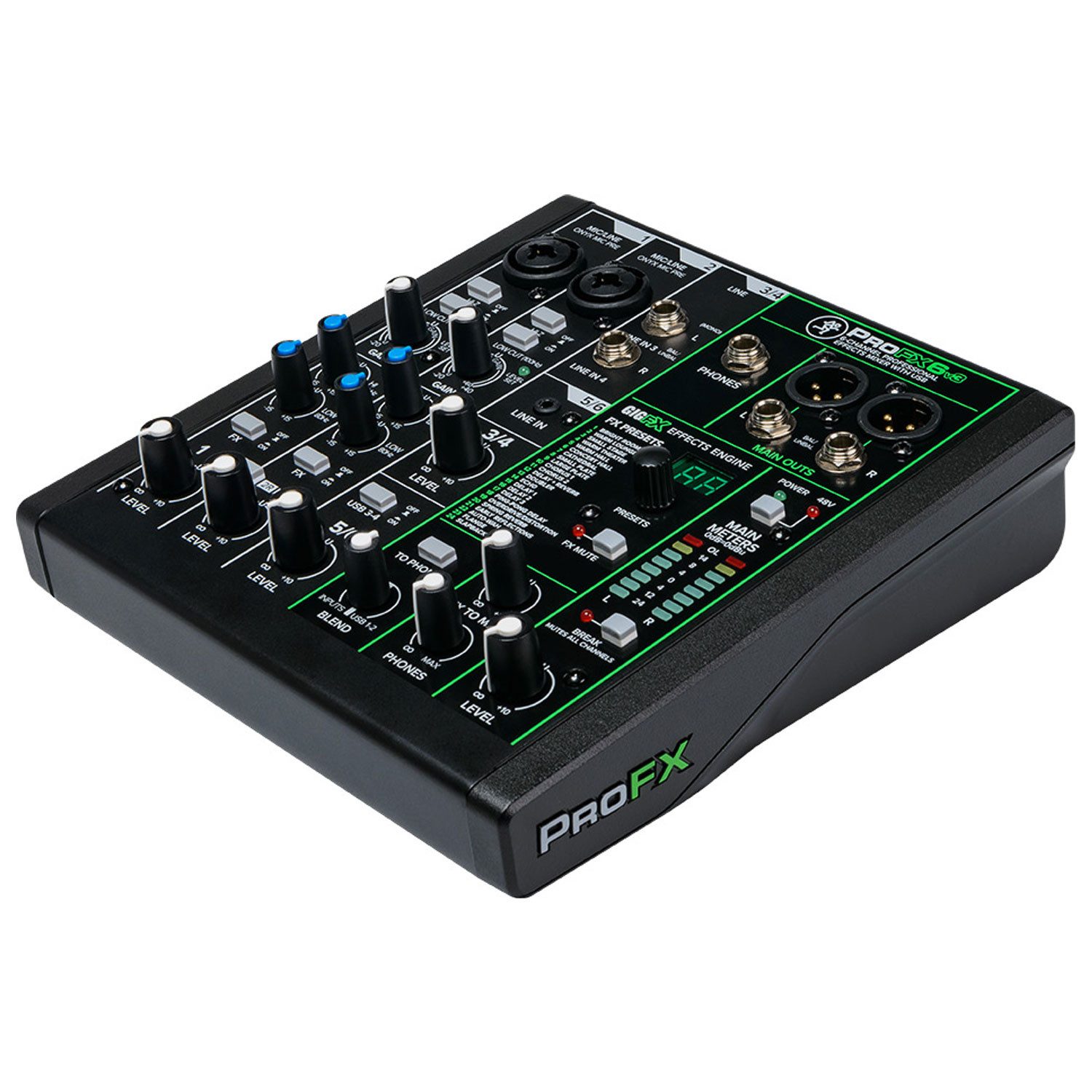 RØDE Mikrofon Rode Mikrofon NT1-Signature mit Mackie ProFX6v3 Mischpult (Analog, 1-tlg), Vorteils-Set mit Mischpult – Bild 5 von 5